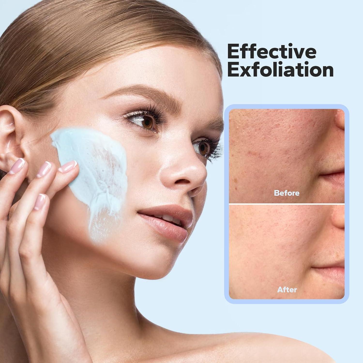 Exfoliante Facial SilkySecret 120g con Pómice Natural y Péptidos
