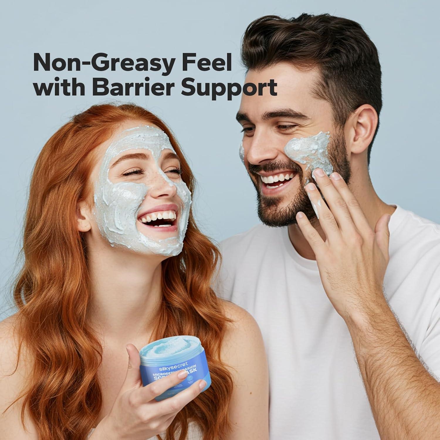 Exfoliante Facial SilkySecret 120g con Pómice Natural y Péptidos