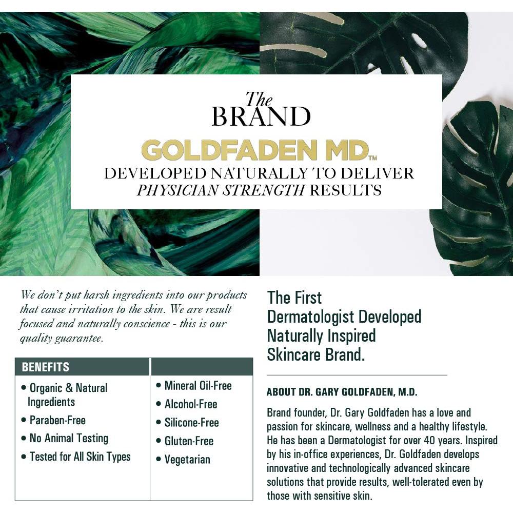 Kit de Cuidado de Piel Goldfaden MD | 3 Piezas Iluminadoras