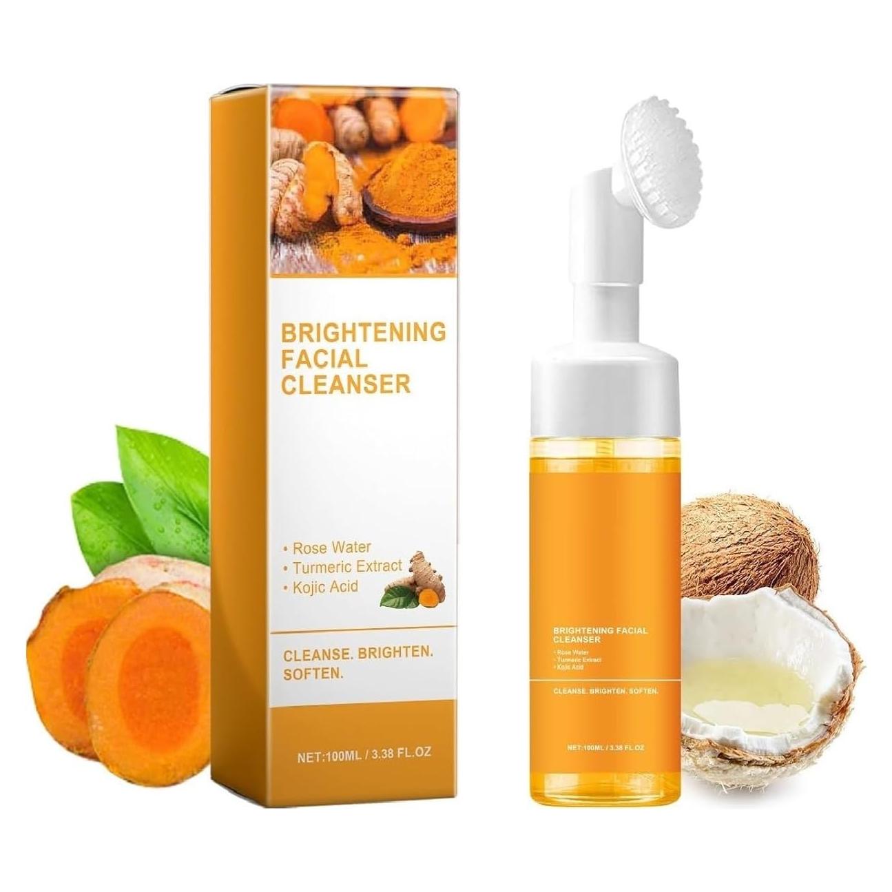 Limpiador Facial Espumoso de Cúrcuma Ginaday 181g