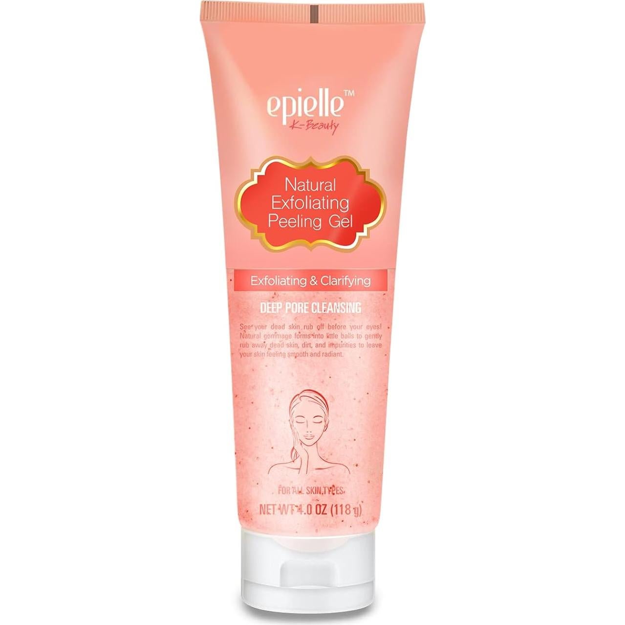 Epielle Gommage Peeling Gel Exfoliante Facial 118ml - 2 Paquete