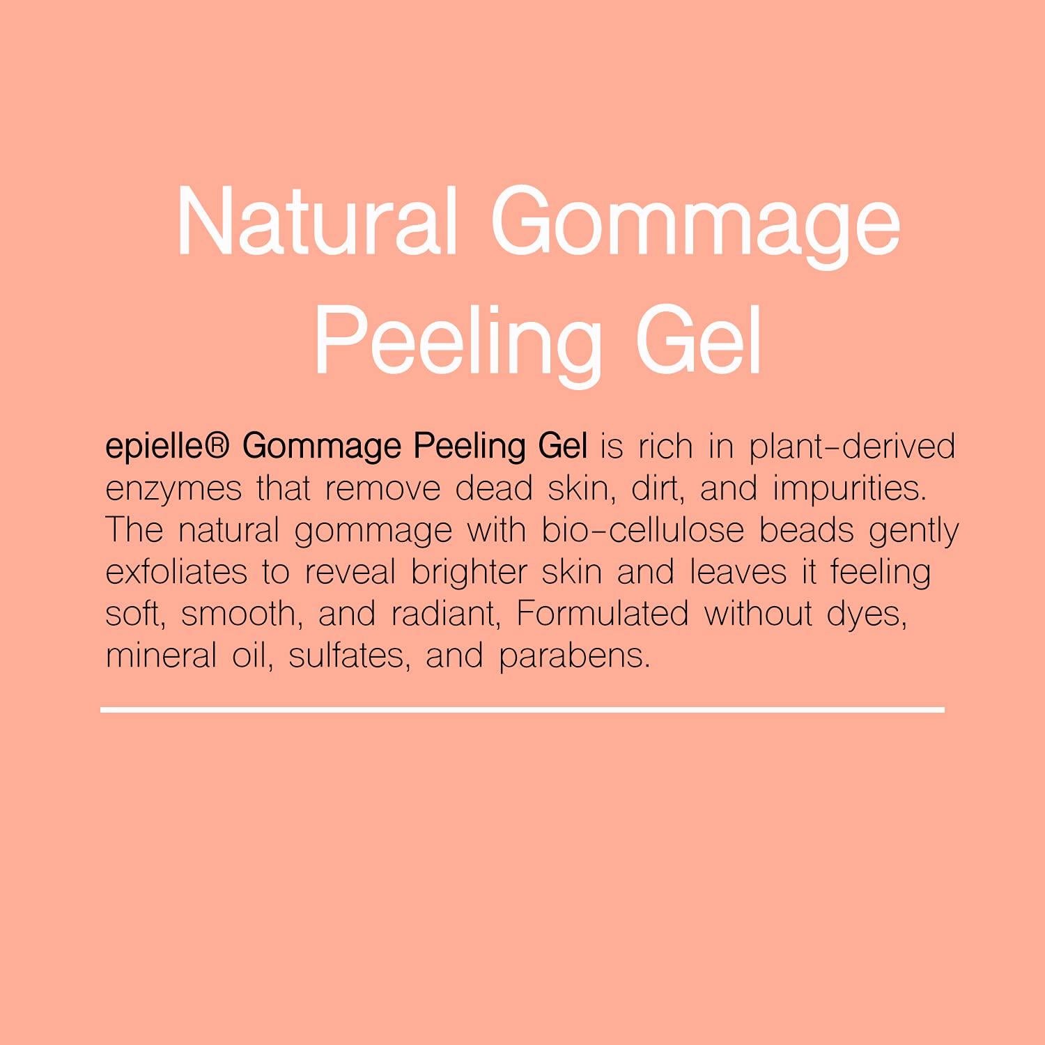 Epielle Gommage Peeling Gel Exfoliante Facial 118ml - 2 Paquete