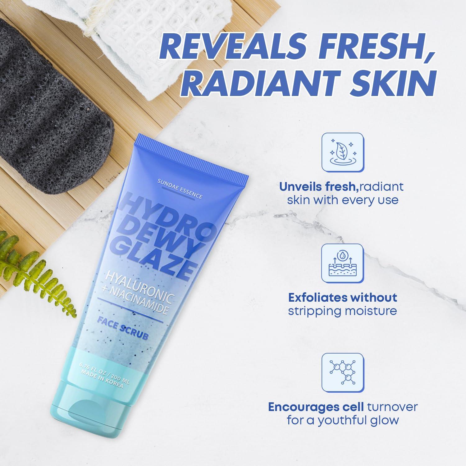 Exfoliante Facial Sunday Essence Ácido Hialurónico 221g