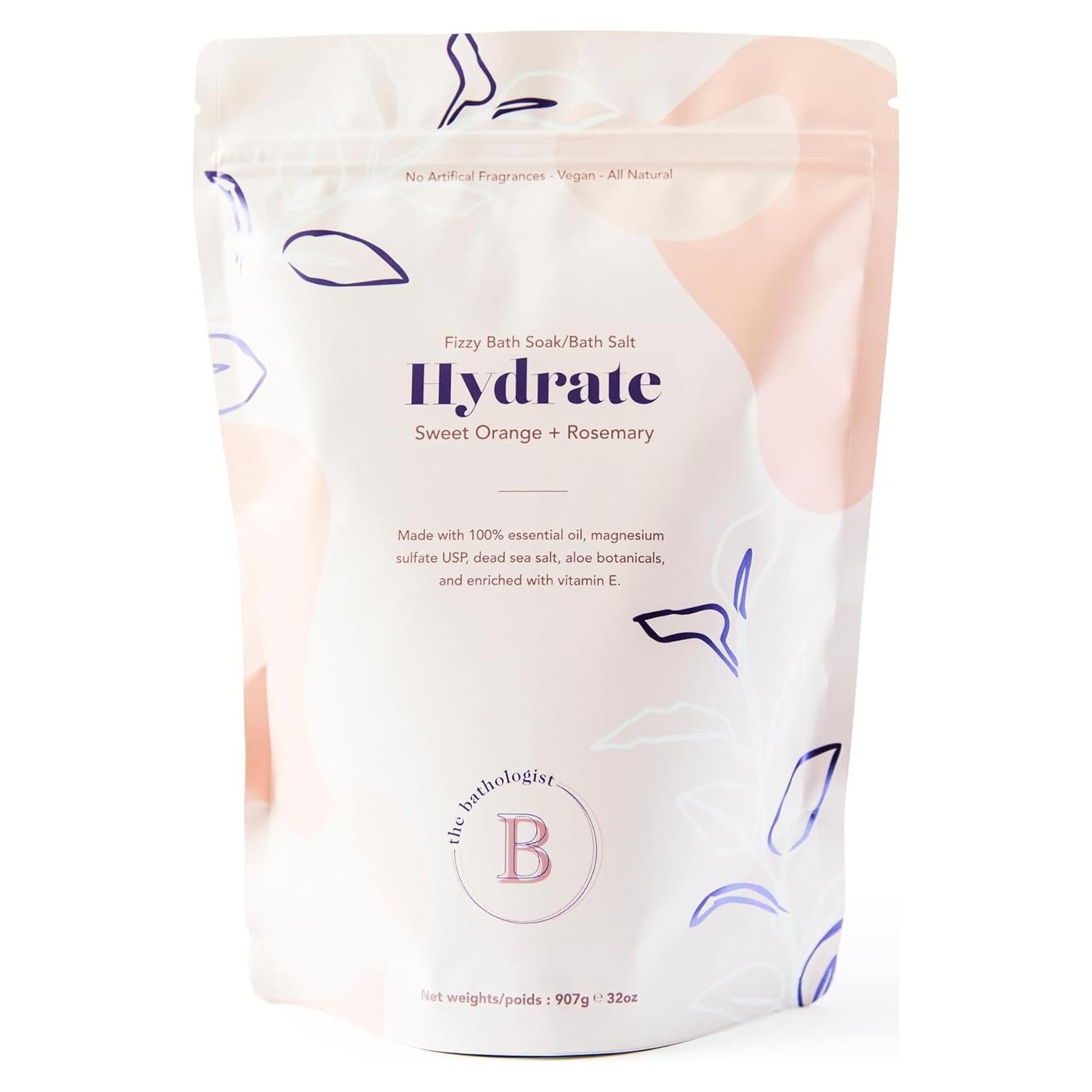 Baño Hidratante Efervescente Bathorium Naranja y Romero 907 g