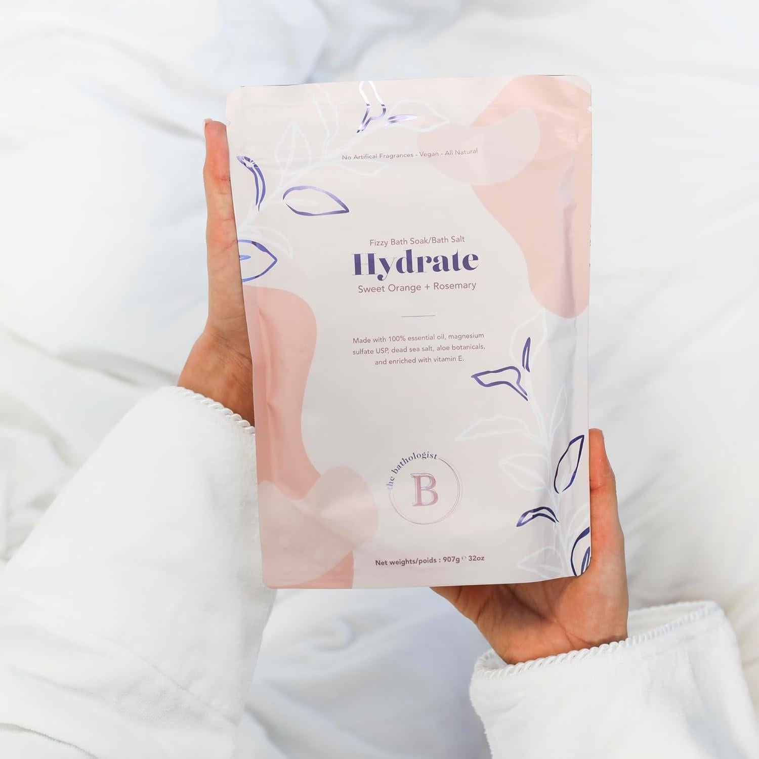 Baño Hidratante Efervescente Bathorium Naranja y Romero 907 g