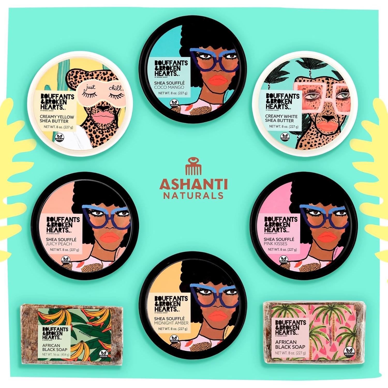 Manteca de Karité Batida Ashanti Naturals 226g - Ámbar de Medianoche