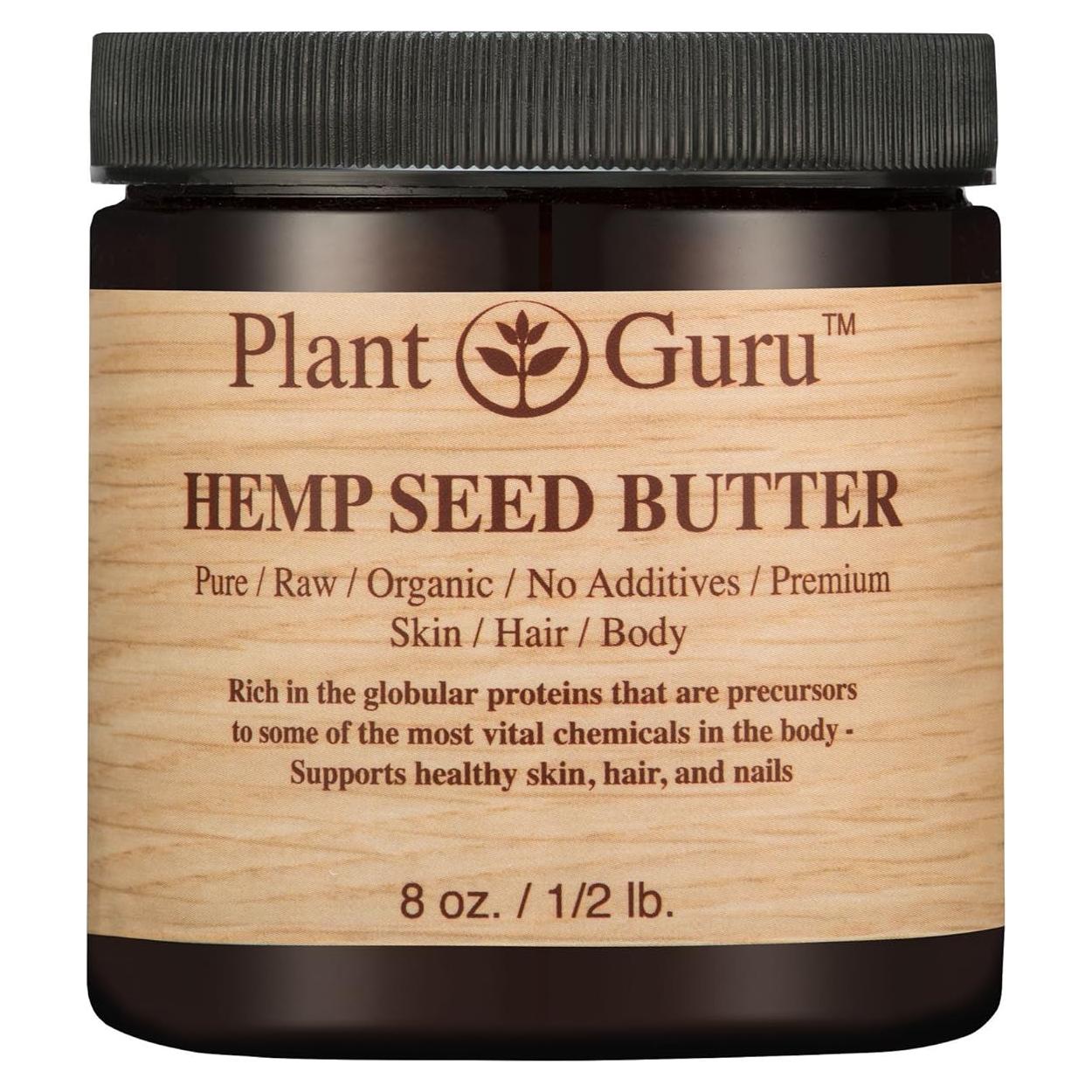 Mantequilla de Semilla de Cañamo Plant Guru 227 g Natural