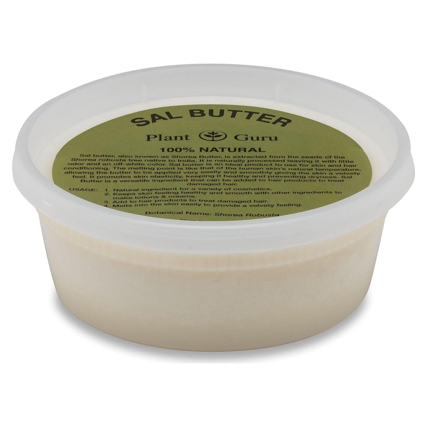 Manteca de Sal Natural 100% Pura Plant Guru 226.8 g