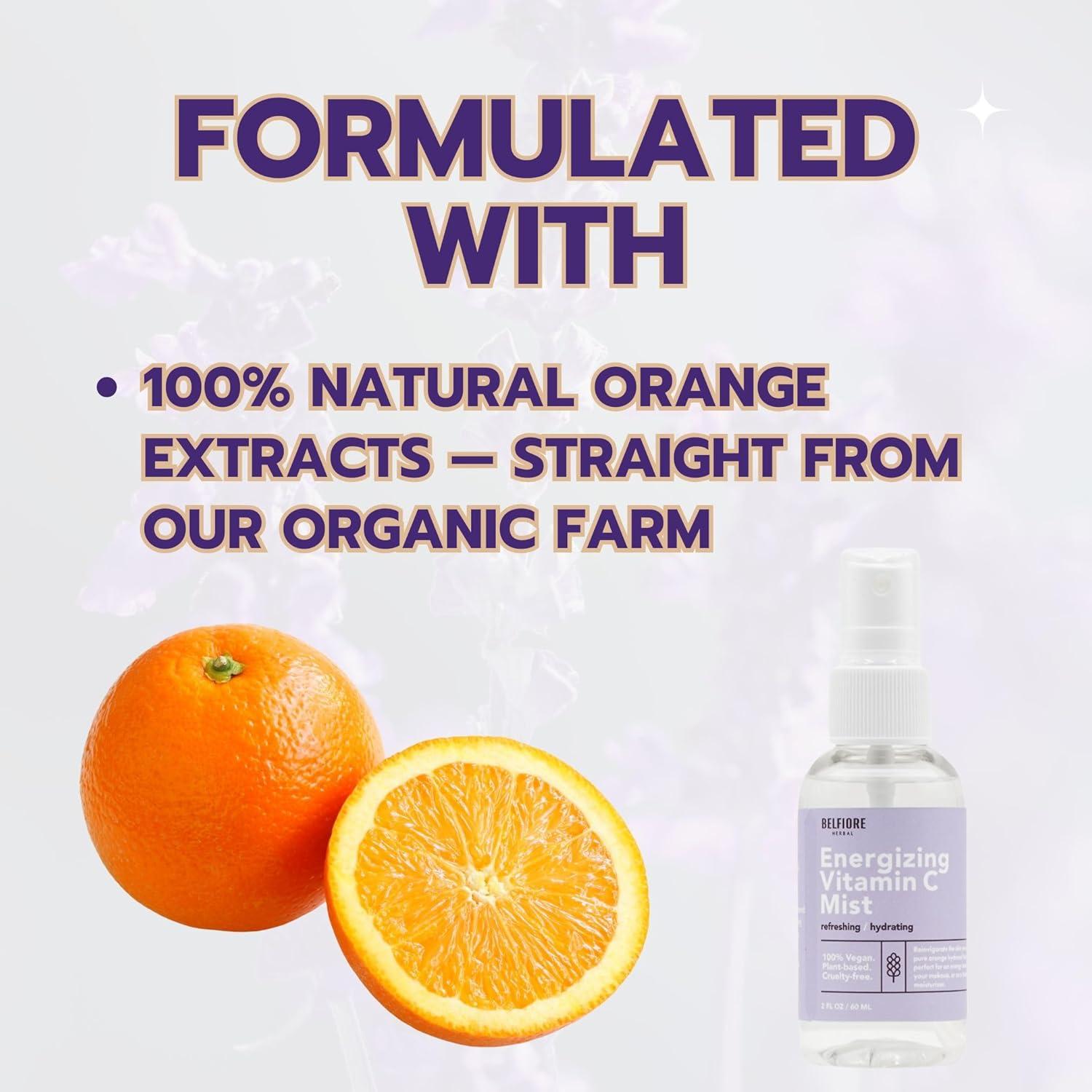 Set de Spray Hidratante Vitamina C Belfiore Herbal 3x59ml