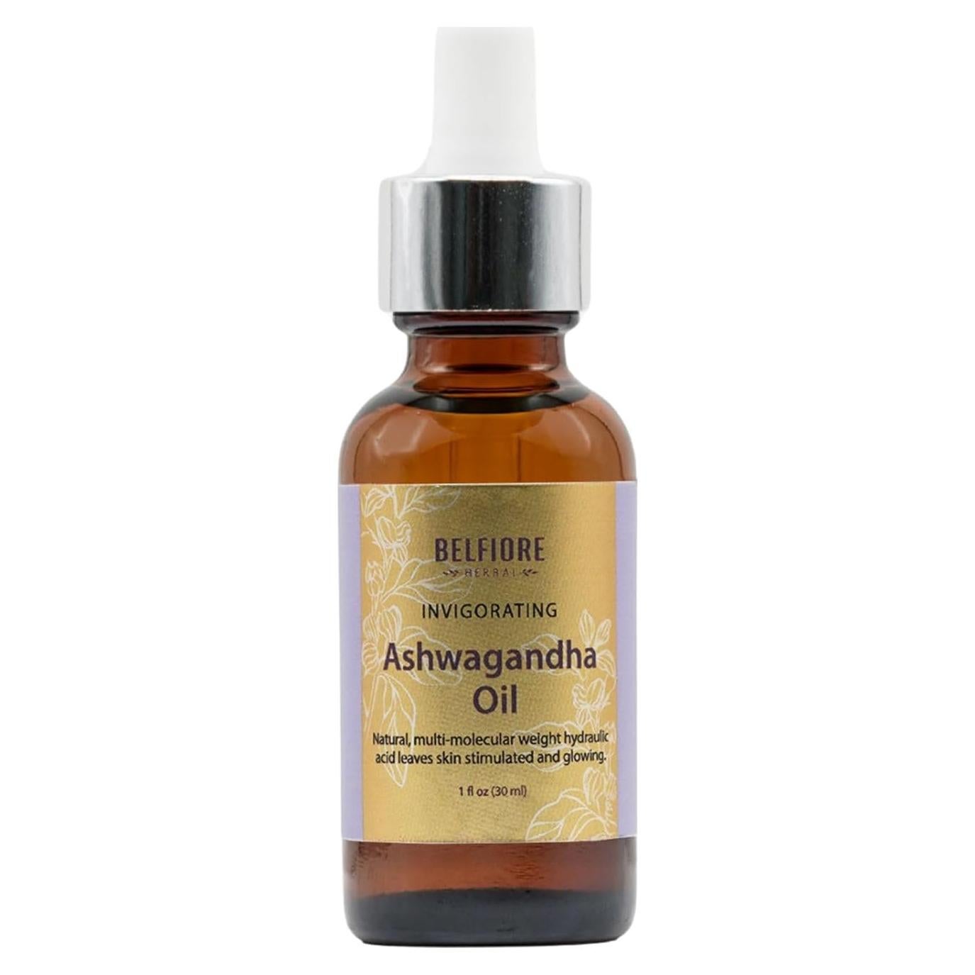 Aceite de Ashwagandha Orgánico Belfiore Herbal 28g - Antienvejecimiento