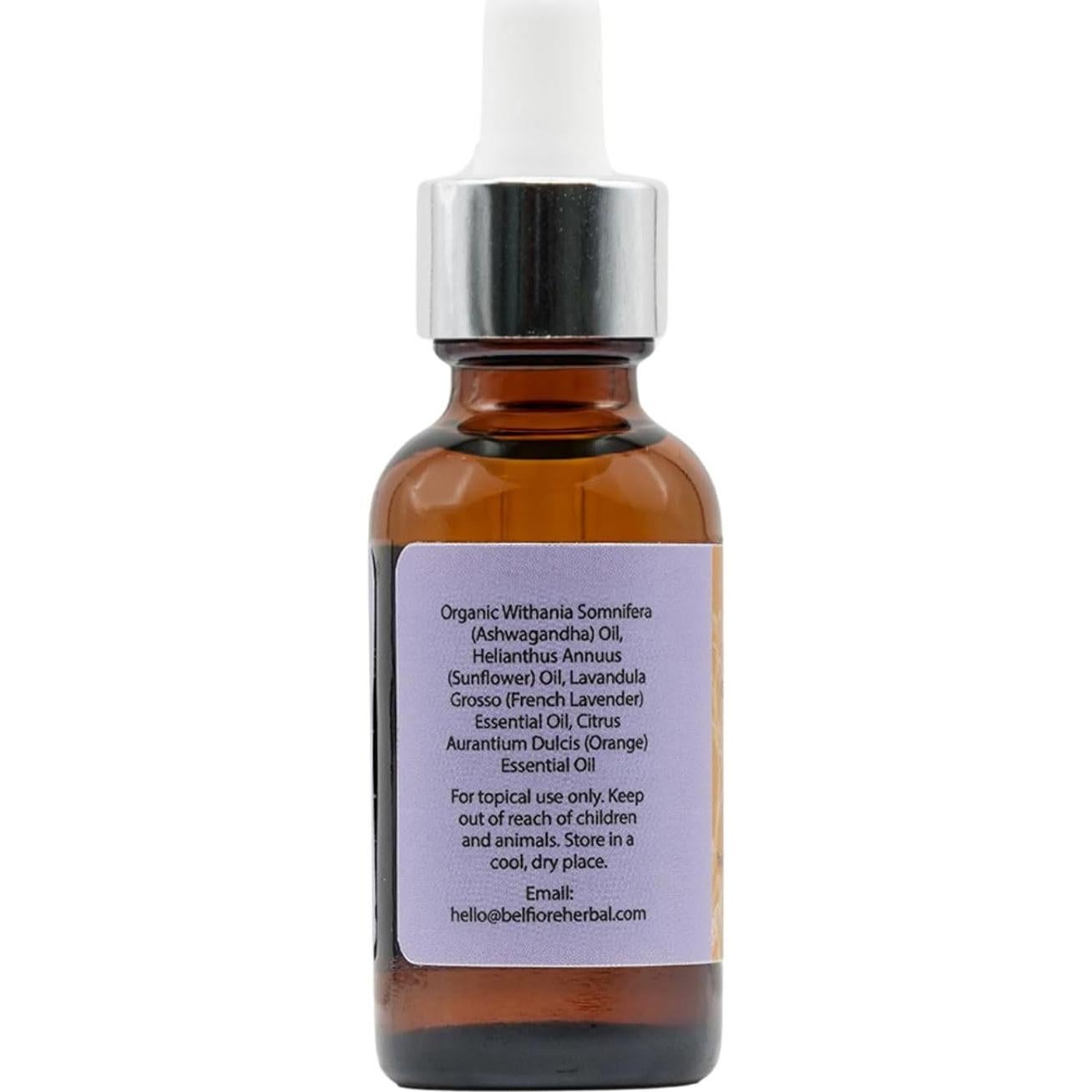 Aceite de Ashwagandha Orgánico Belfiore Herbal 28g - Antienvejecimiento