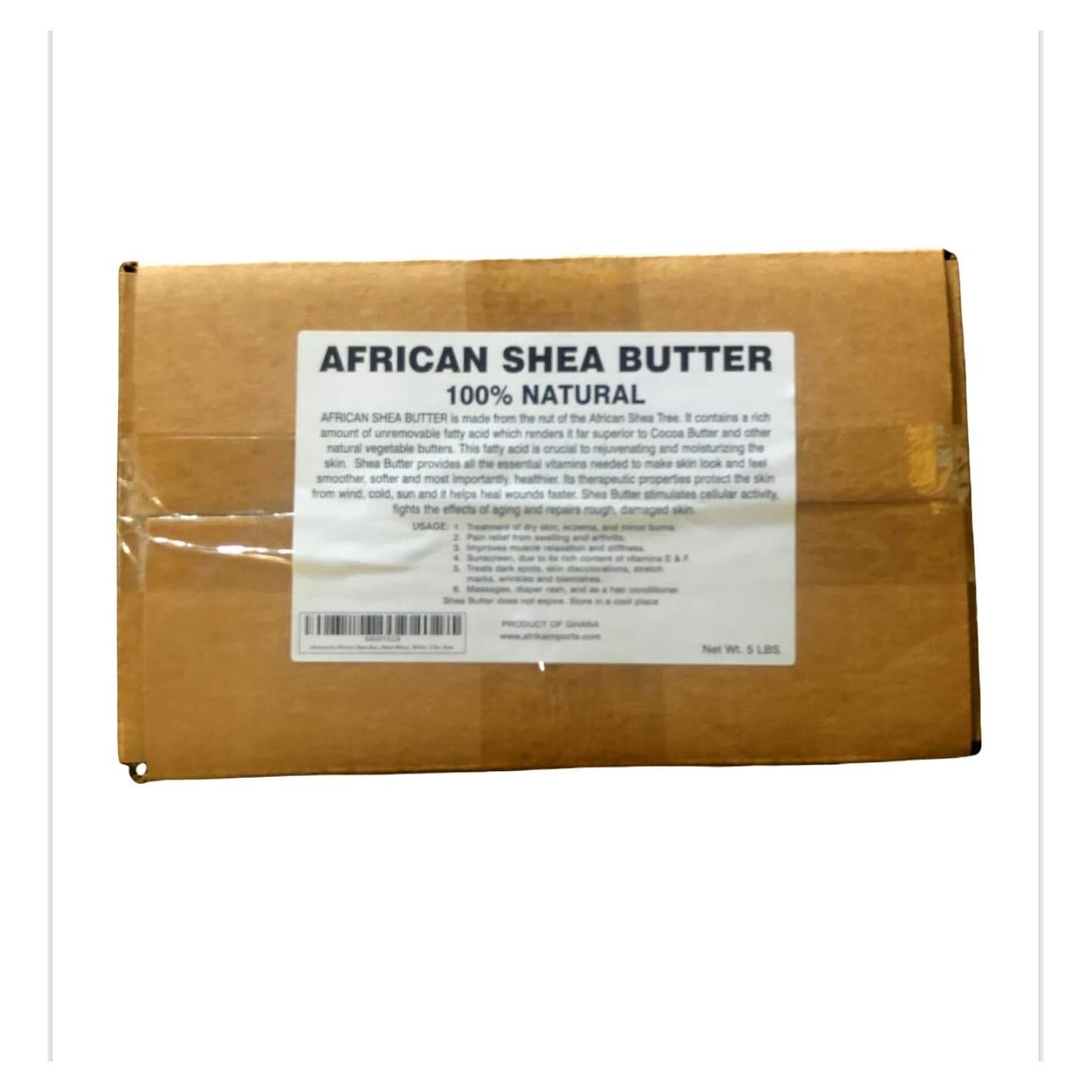 Manteca de Karité Africana Afrimports 100% Natural 2.27 kg