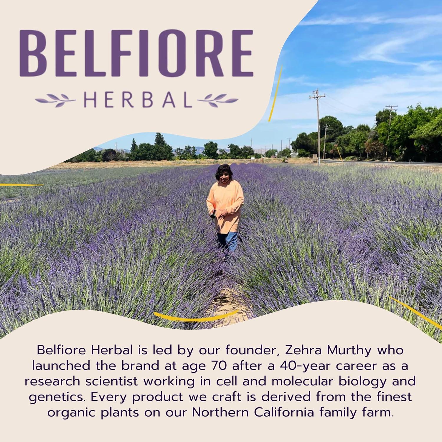 Spray de Lavanda Orgánico Belfiore Herbal 2 oz - Hidratante Vegano