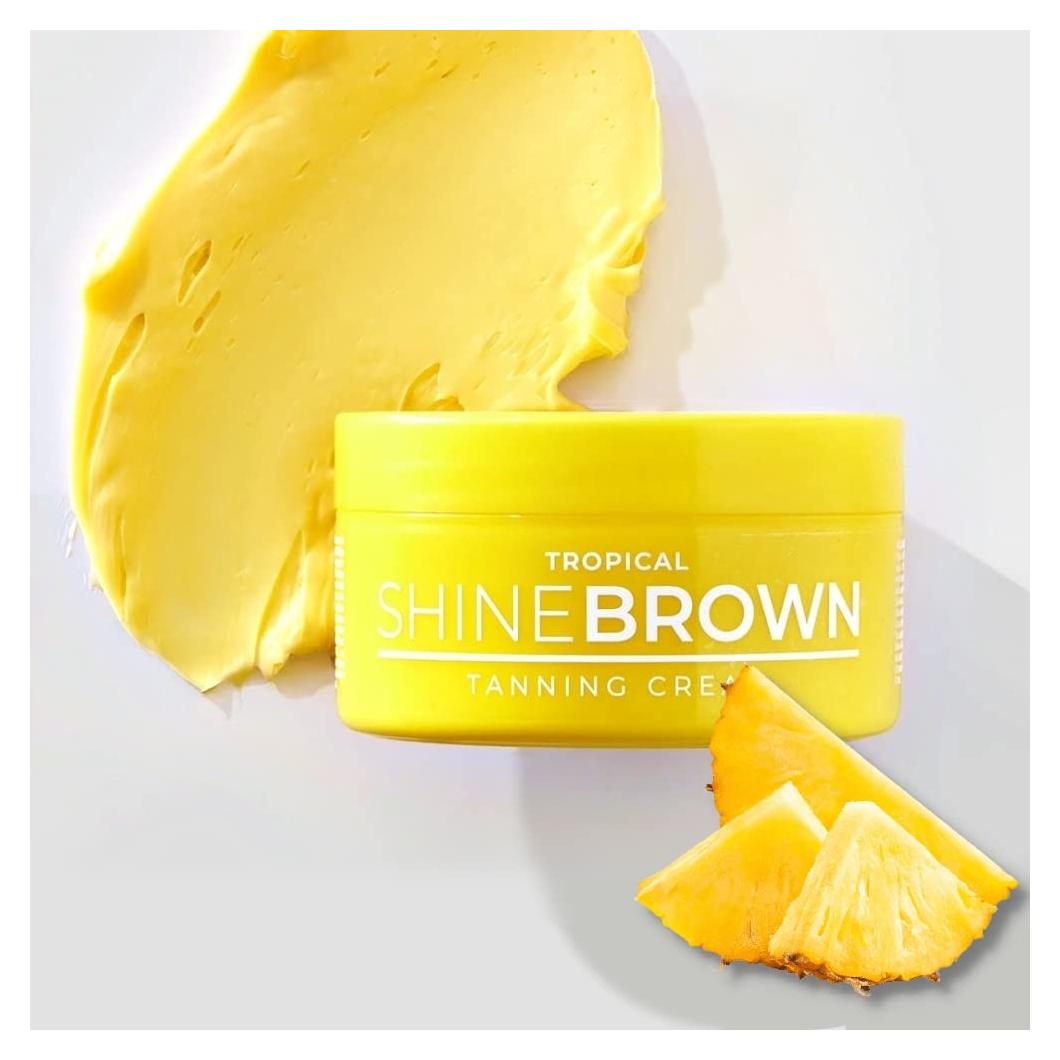 Crema Bronceadora Tropical BYROKKO Shine Brown 150 ml