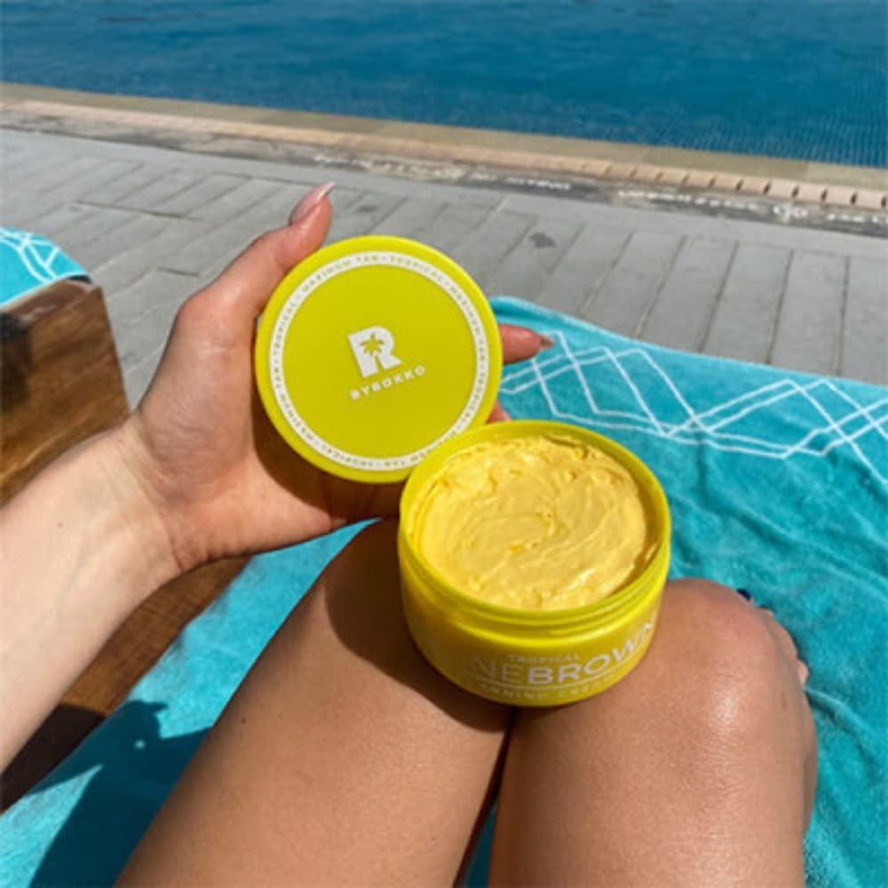Crema Bronceadora Tropical BYROKKO Shine Brown 150 ml