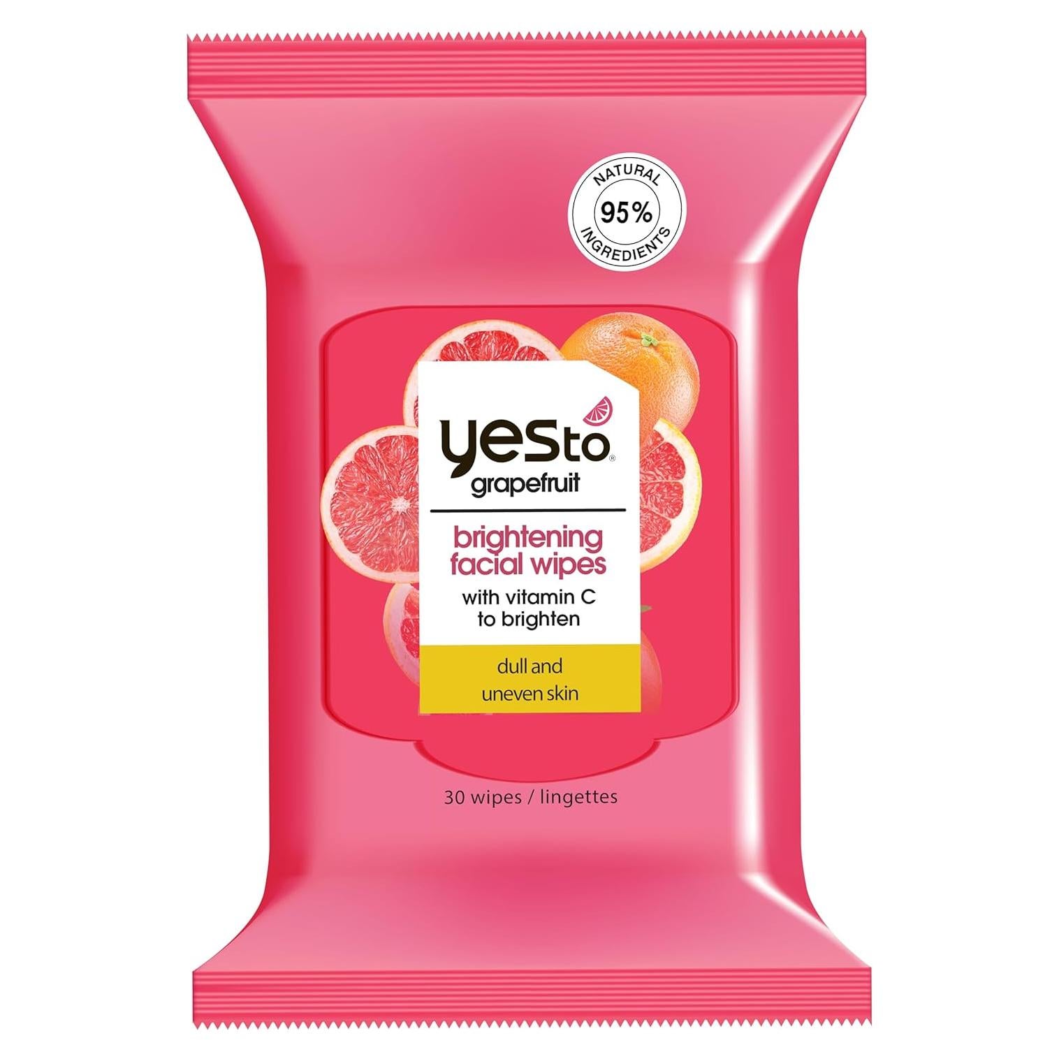 Toallitas Faciales Iluminadoras Sí a Pomelo 30 Unidades