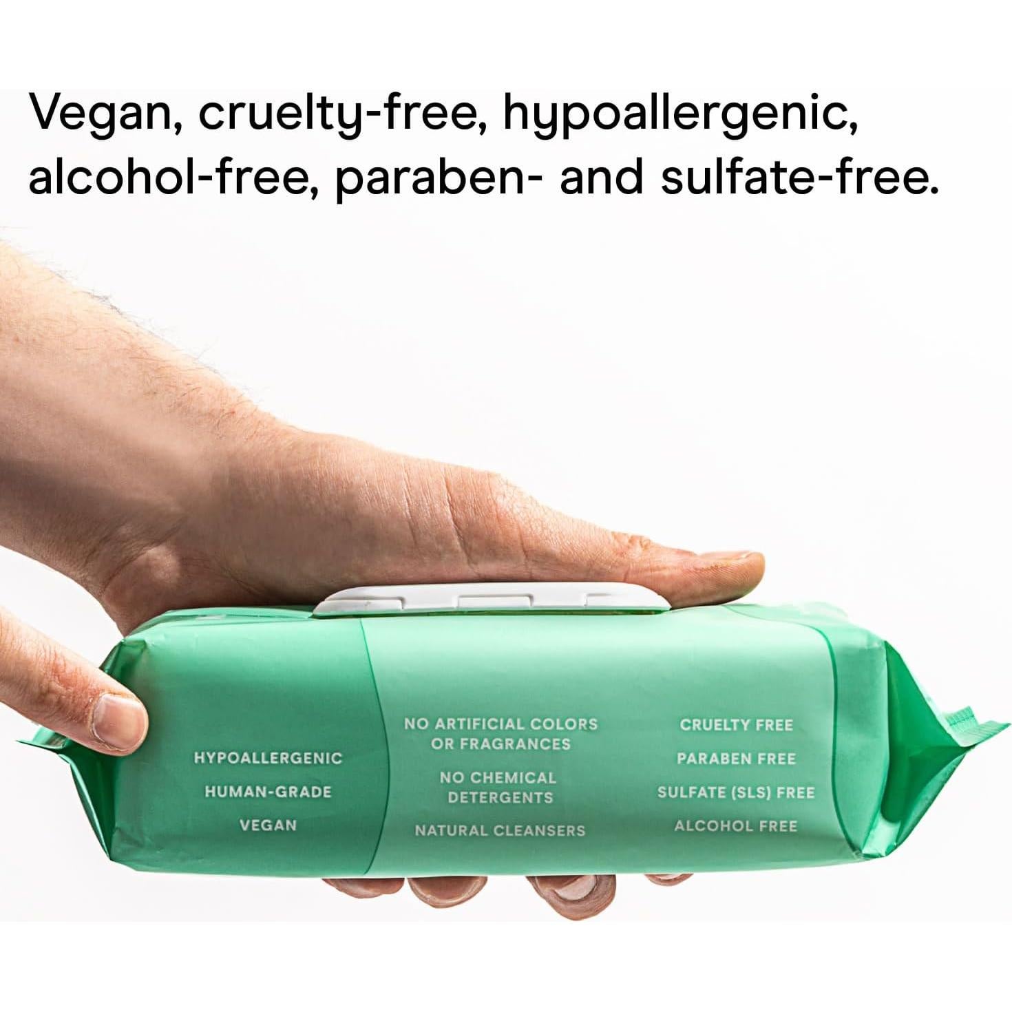 Toallitas Naturales para Perros Wild One Eucalipto 70 Unidades