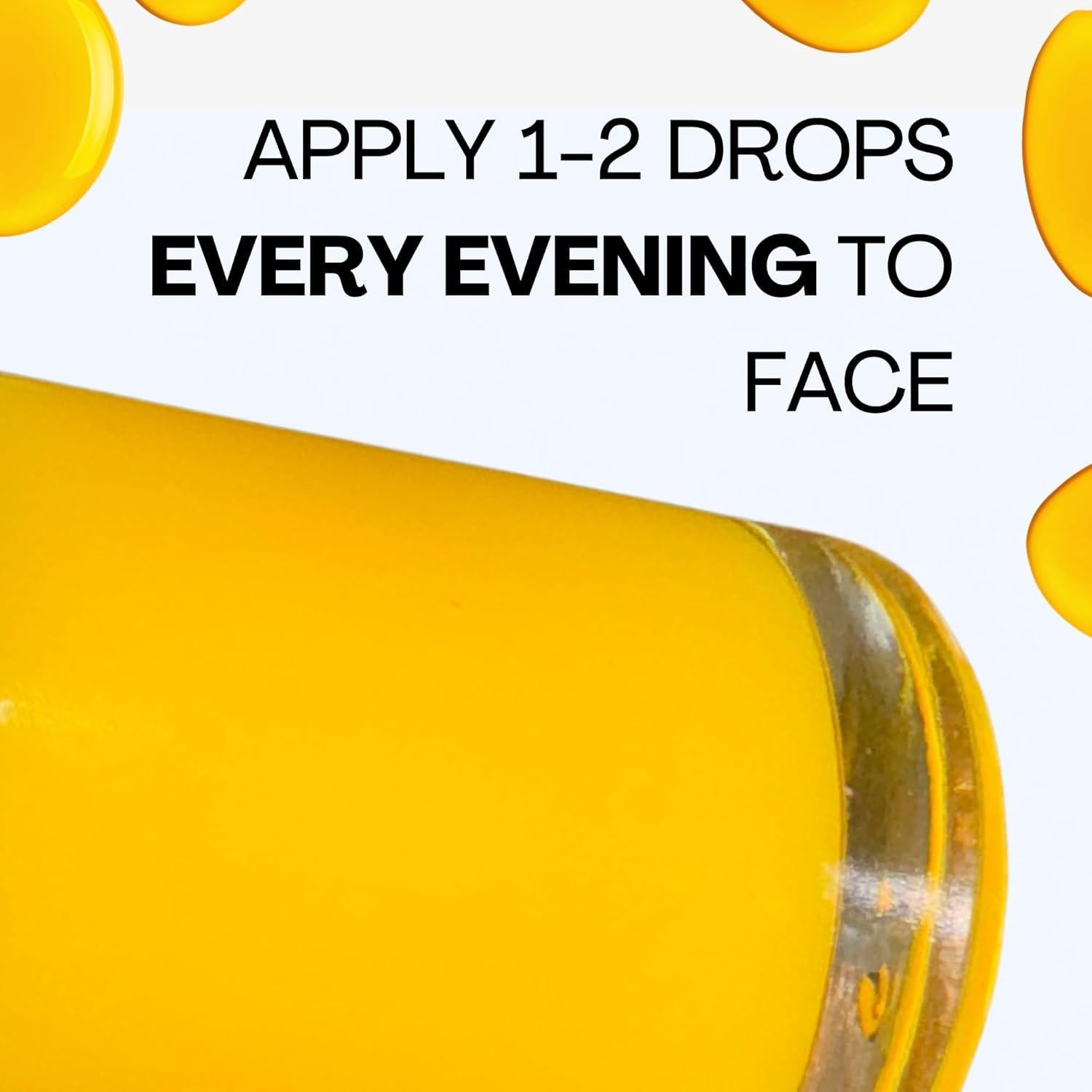 Suero Facial Natural OLA HONI 29.57 ml - Ácido Kójico y Cúrcuma