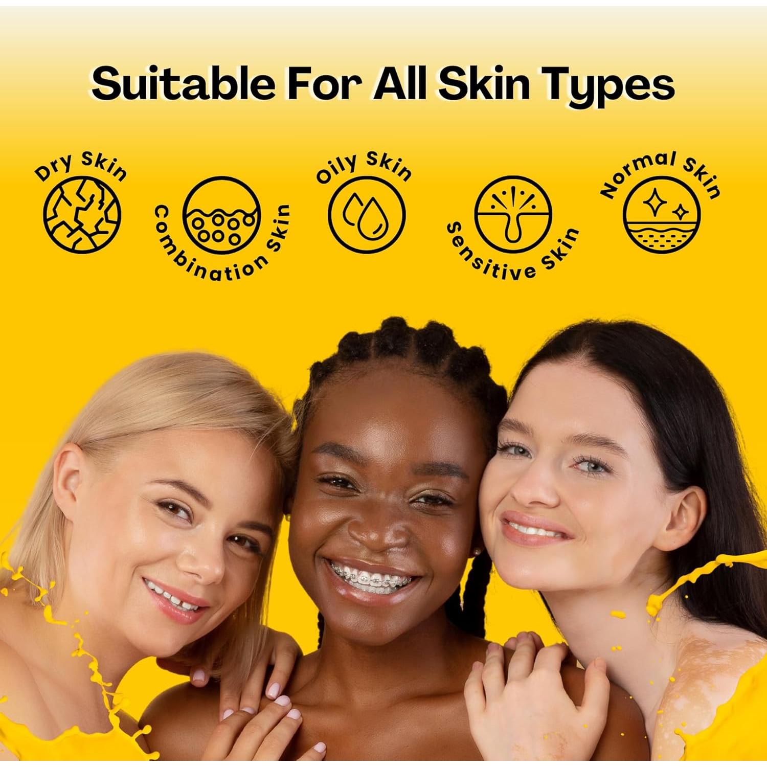 Suero Facial Natural OLA HONI 29.57 ml - Ácido Kójico y Cúrcuma