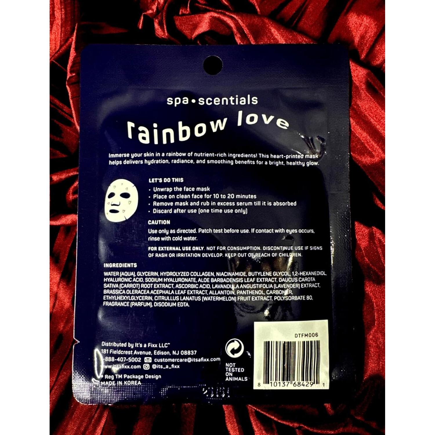 Máscara Facial Multi-Esencia Way To Skin 22.96 g - Sandía, Zanahoria, Vitamina C, Ácido Hialurónico