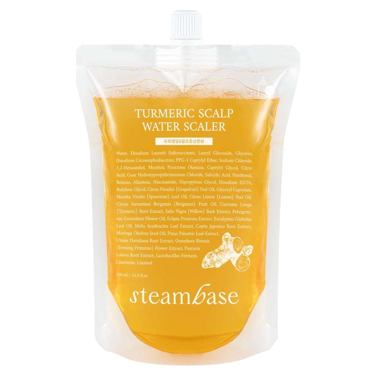 Exfoliante de Cuero Cabelludo STEAMBASE Cúrcuma 500 ml