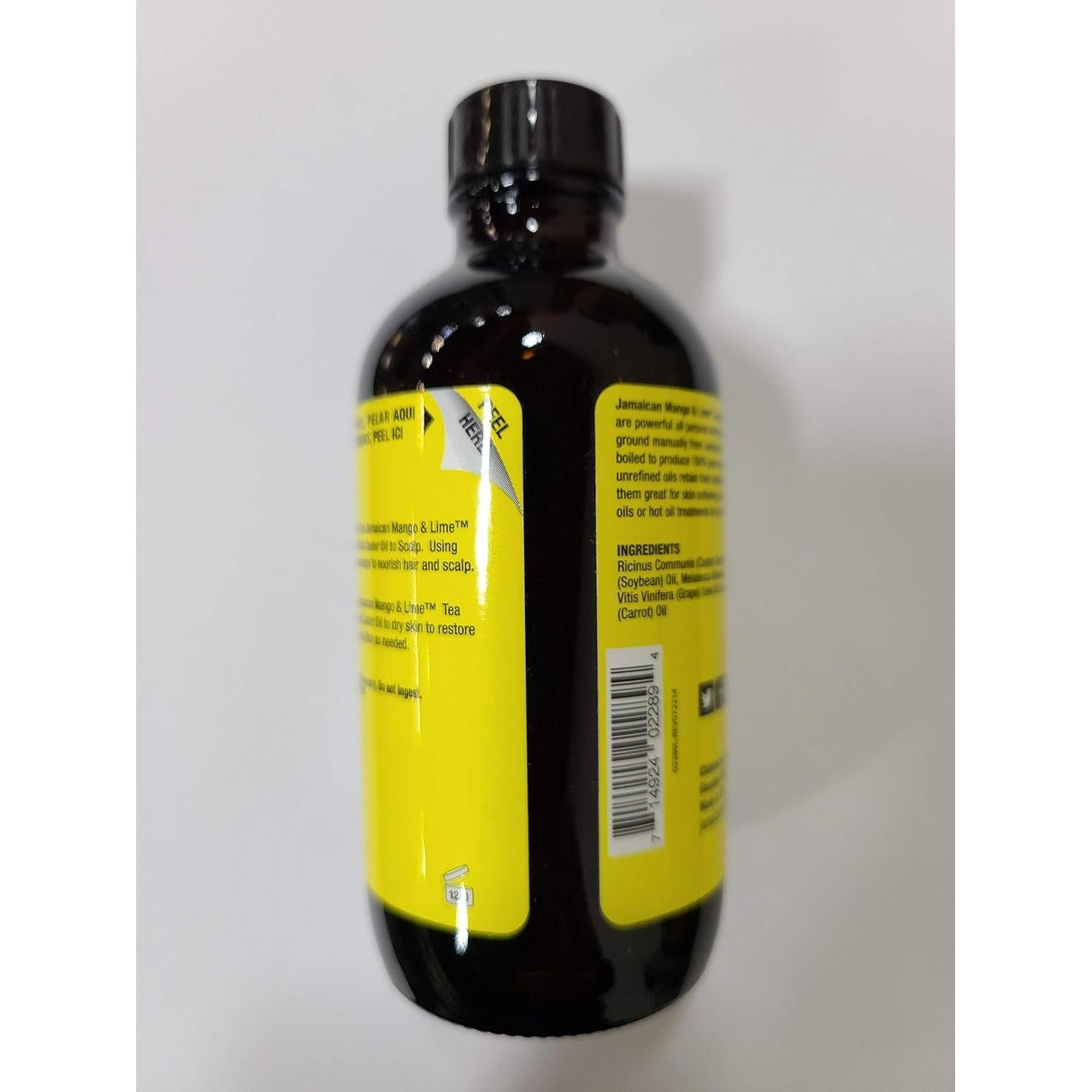 Aceite de Ricino Negro Jamaicano Árbol de Té 118 ml Hidratante