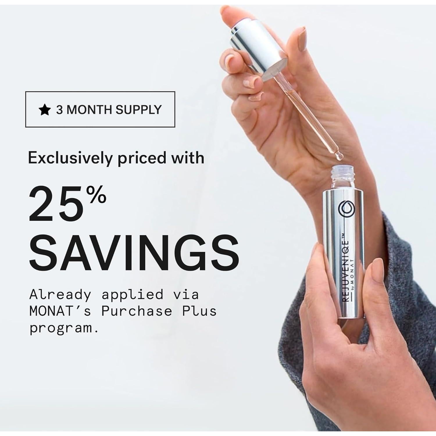 Aceite Rejuveniqe MONAT 90ml - Tratamiento Cabello y Piel