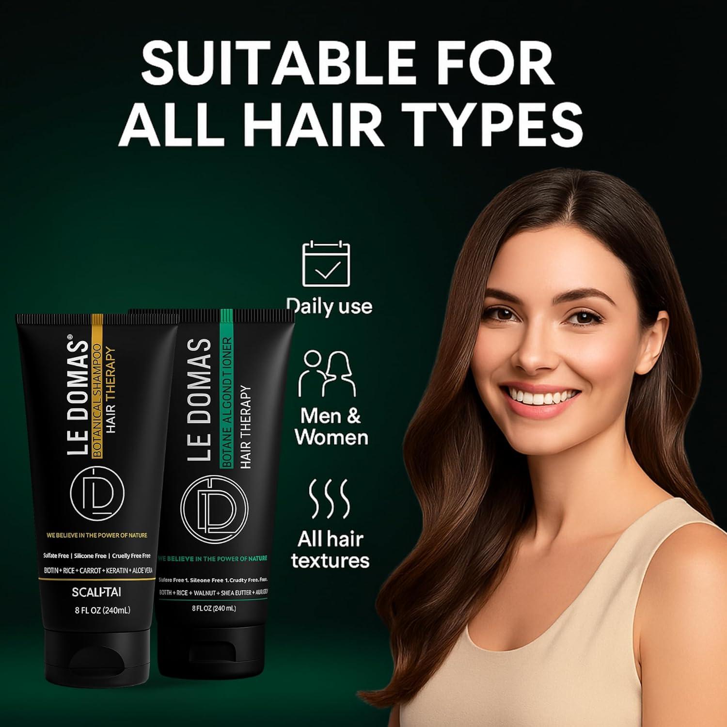 Champú y Acondicionador Botánico Le Modas 2PACK - Hidratante