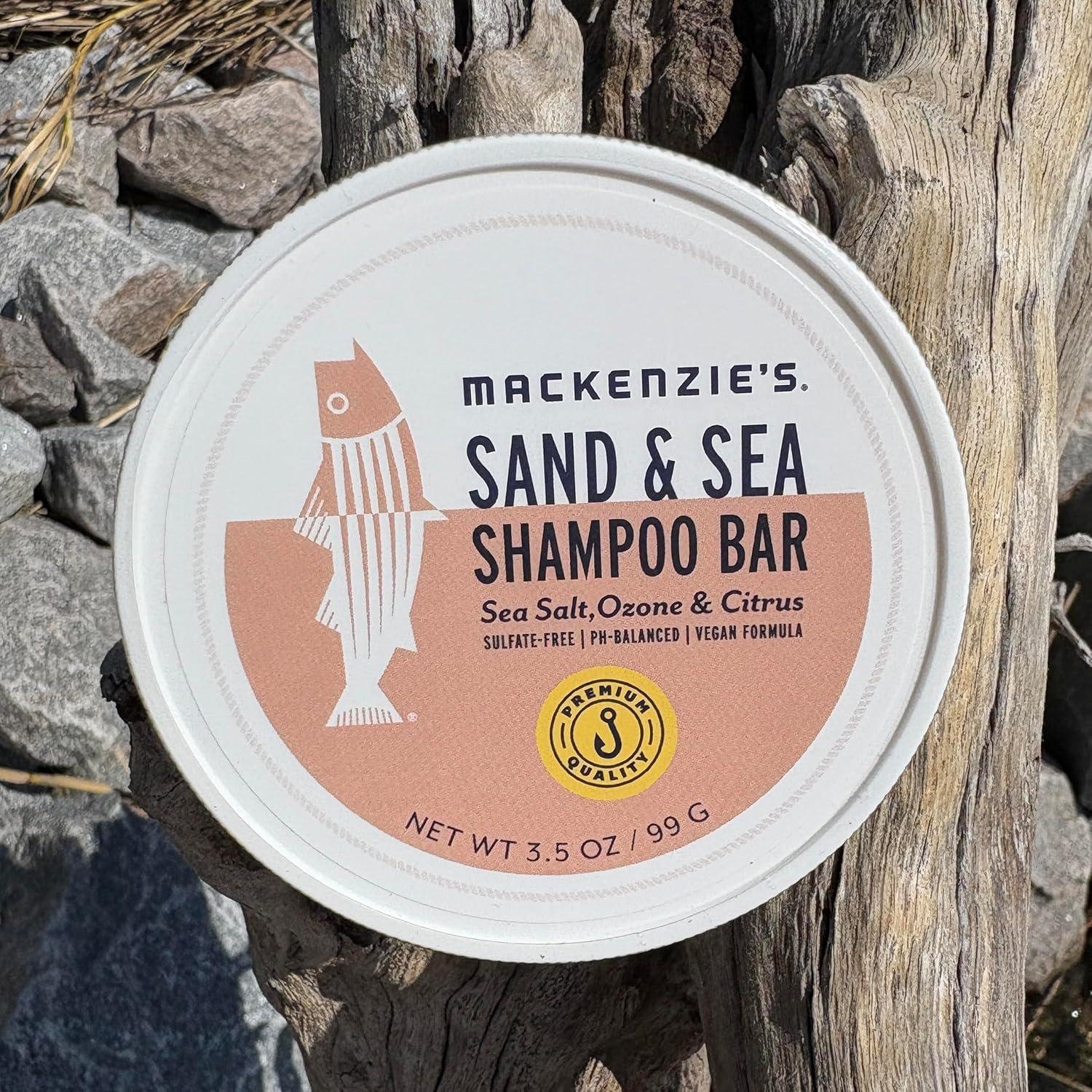 Desodorante y Champú en Barra MacKenzie Sand & Sea - Viaje