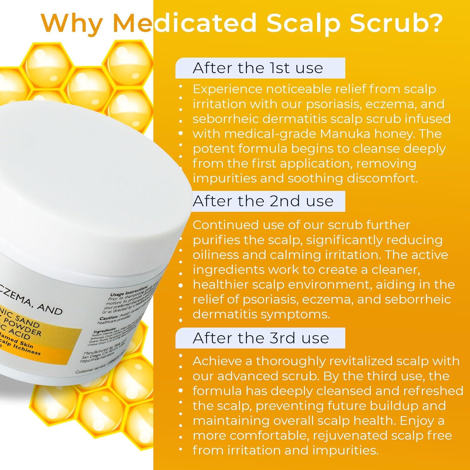 Exfoliante Pre Champú Antifúngico Remixidil 255g - Alivia Psoriasis y Dermatitis