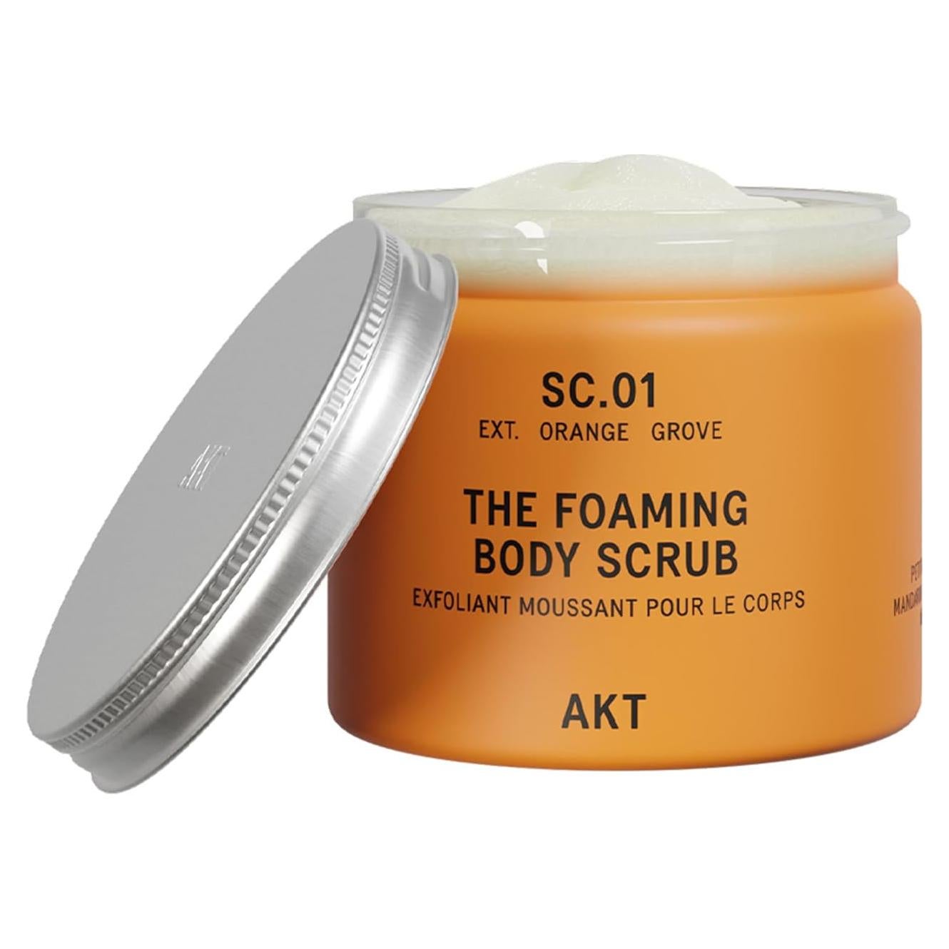 Exfoliante Corporal Espumoso AKT 250ml con Arroz y Papaya