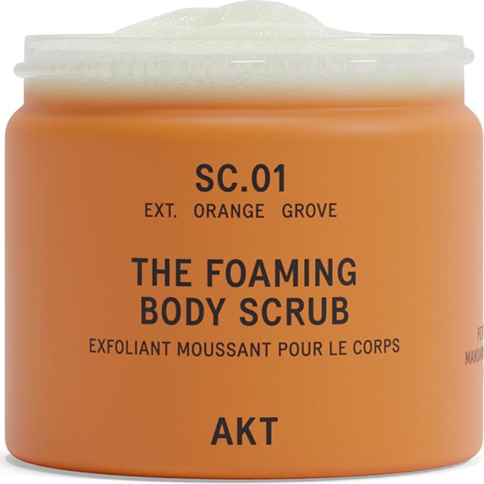 Exfoliante Corporal Espumoso AKT 250ml con Arroz y Papaya