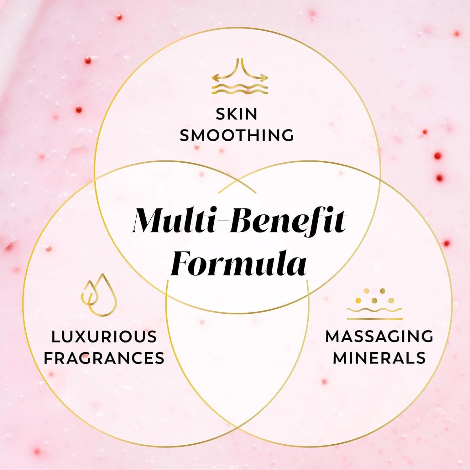 Exfoliante Mineral Indulgente Olay 311 g - Rosa Silvestre y Cereza