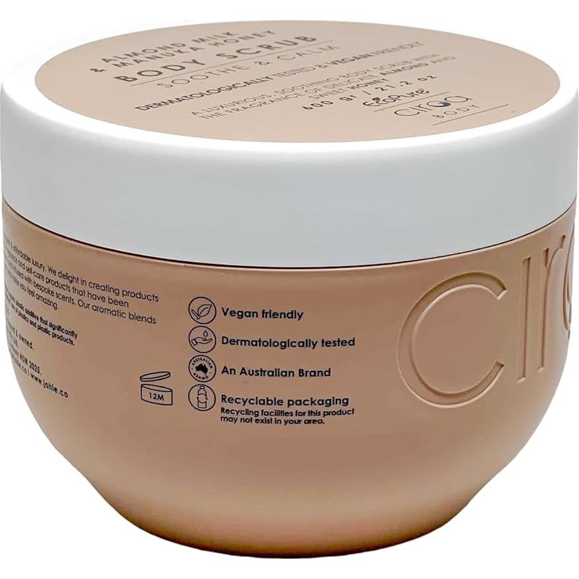 Exfoliante Corporal Ciroa 600g Leche de Almendra y Miel