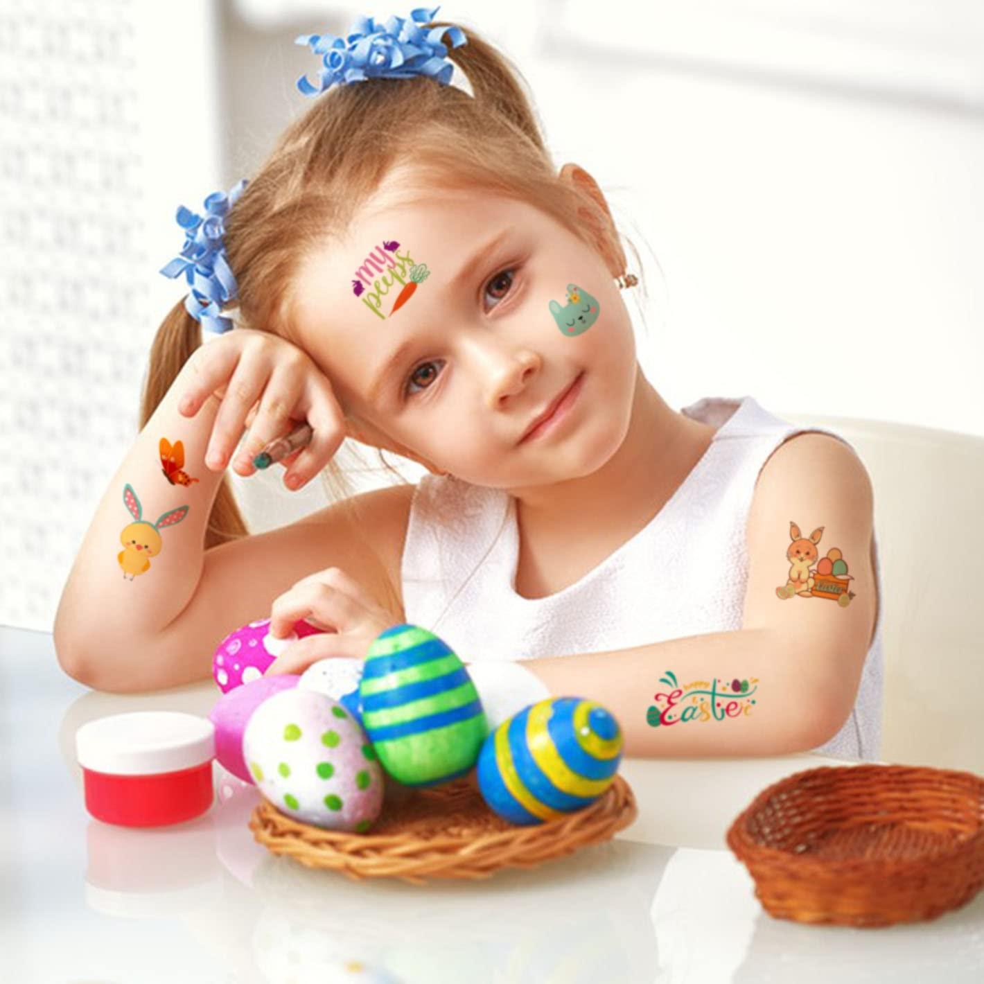 66 Tatuajes Temporales de Pascua para Niños - Poderoso