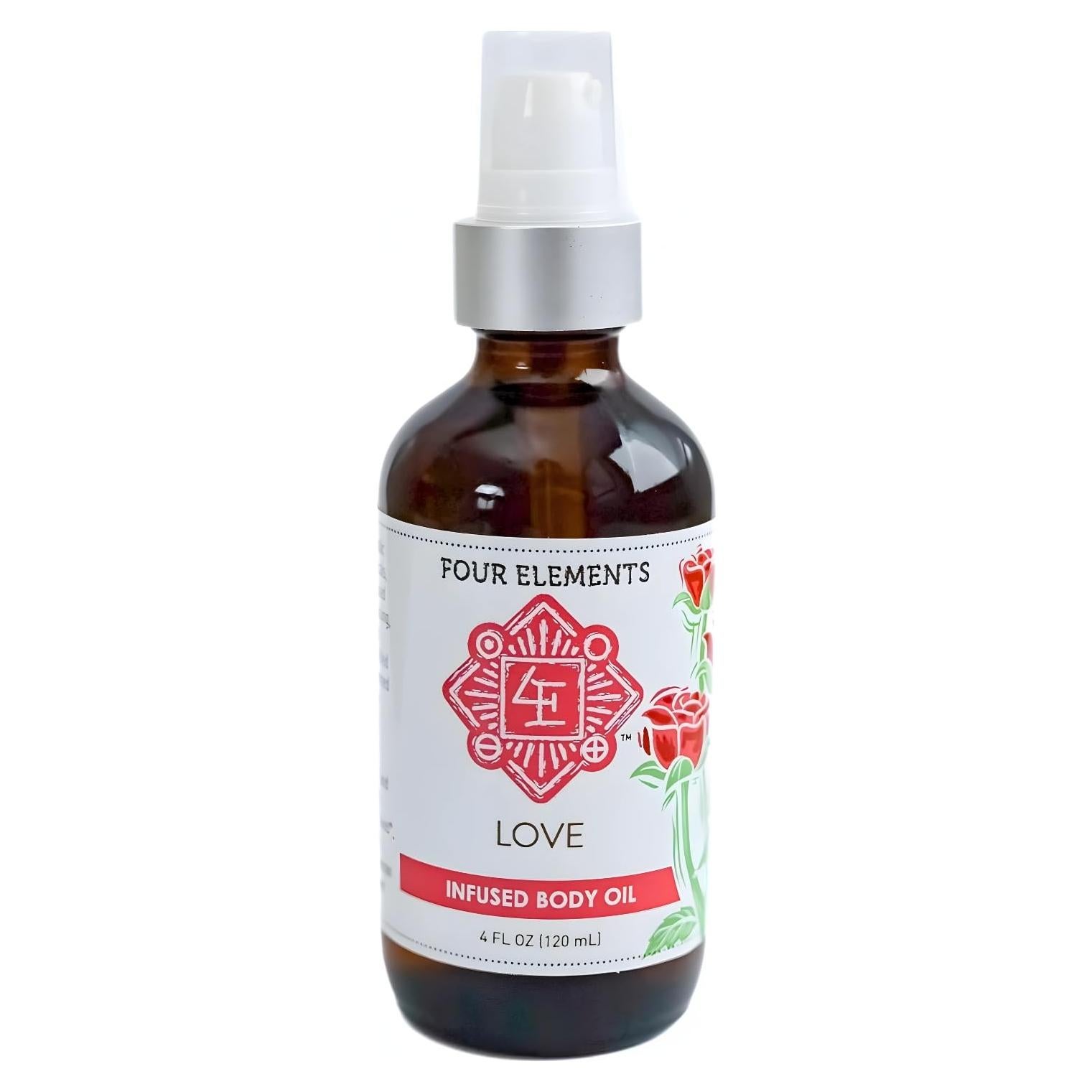 Aceite Corporal Orgánico Cuatro Elementos 118 ML - Hidratante