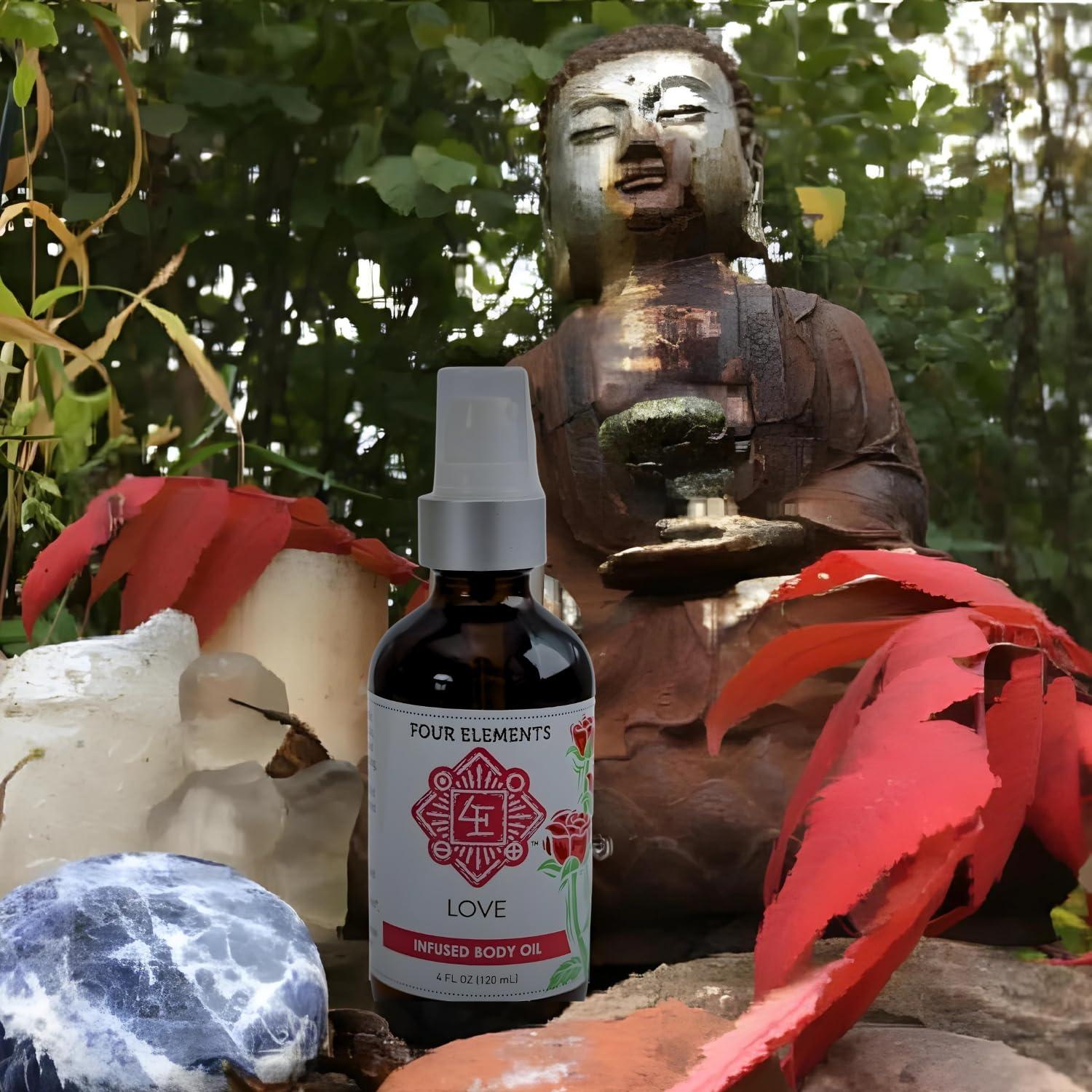 Aceite Corporal Orgánico Cuatro Elementos 118 ML - Hidratante