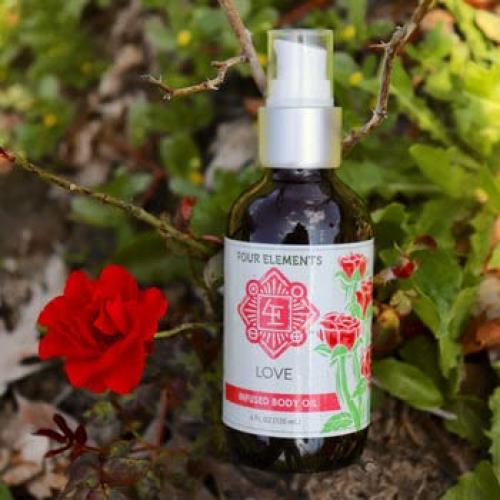 Aceite Corporal Orgánico Cuatro Elementos 118 ML - Hidratante