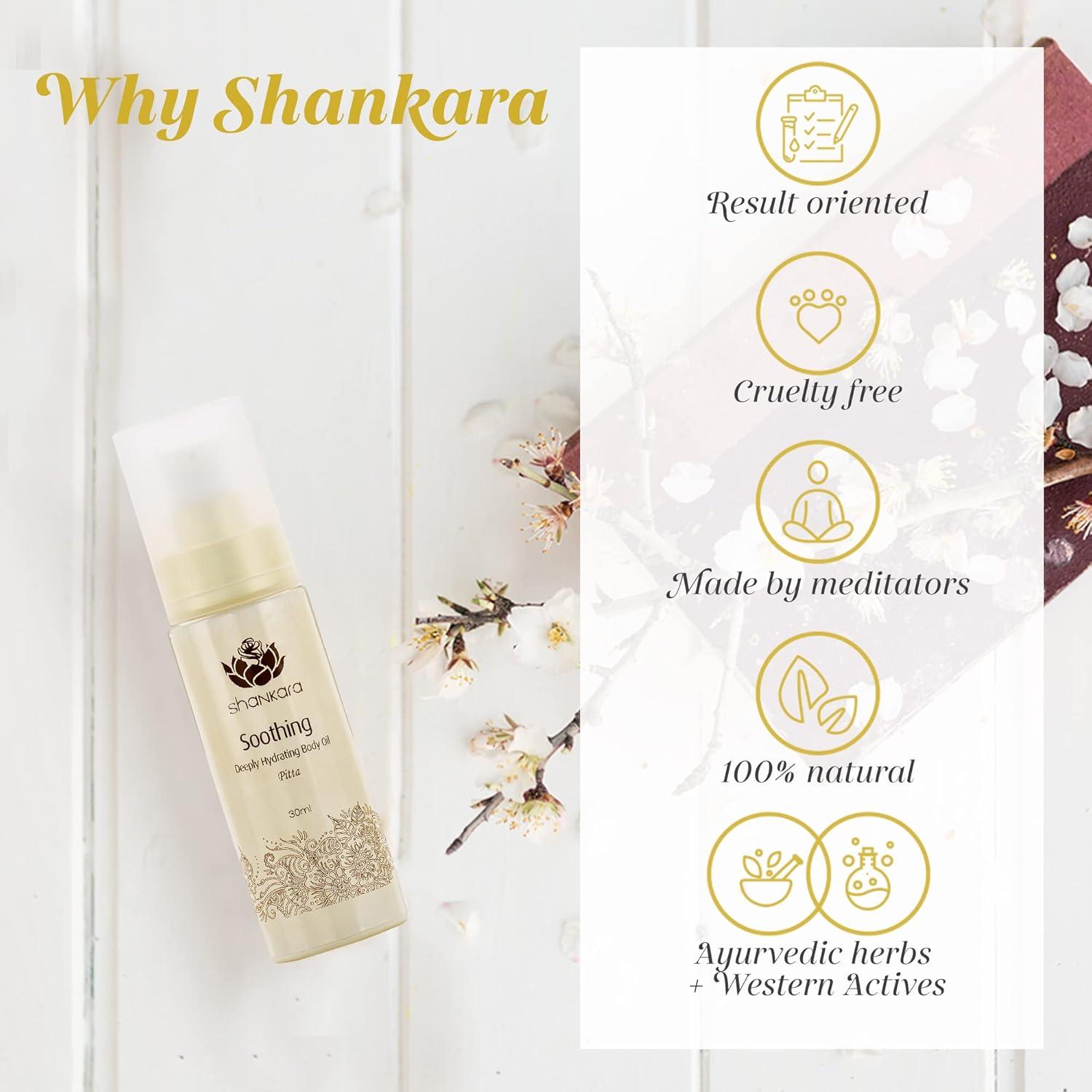 Aceite Corporal Calmante Shankara 30ml - Hidratante y Relajante