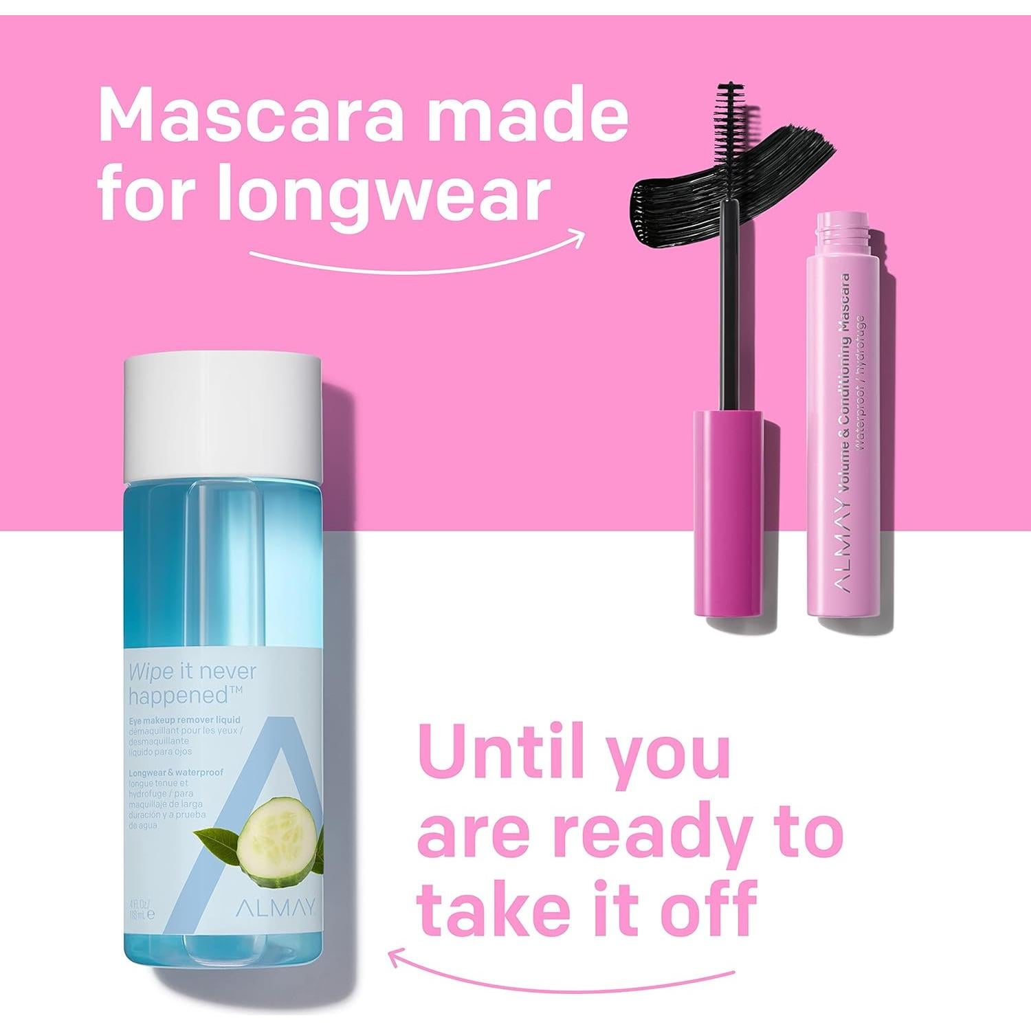 Removedor de Maquillaje de Ojos Almay 118 ml Hipoalergénico