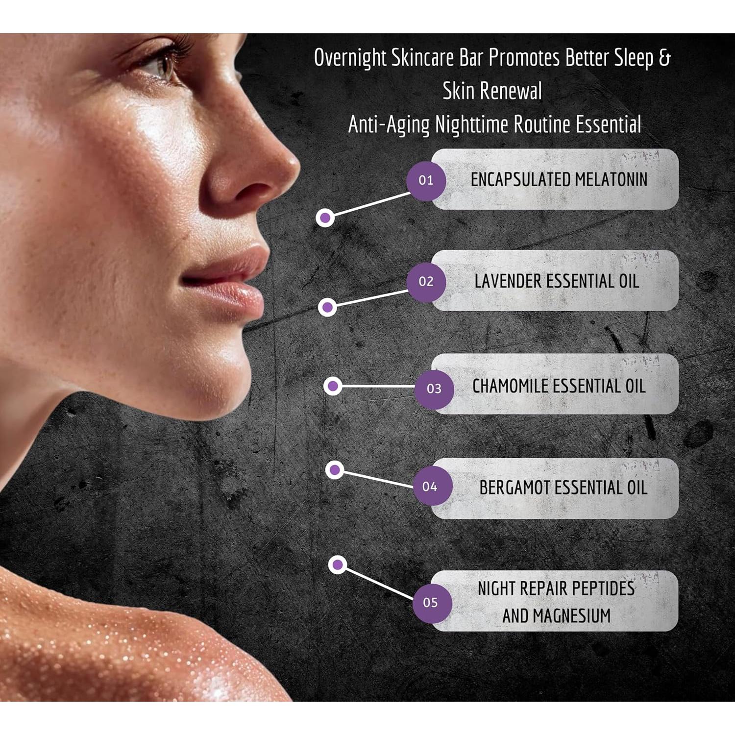 Jabón Premium Kokoromo 300g con Melatonina y Aceites Esenciales