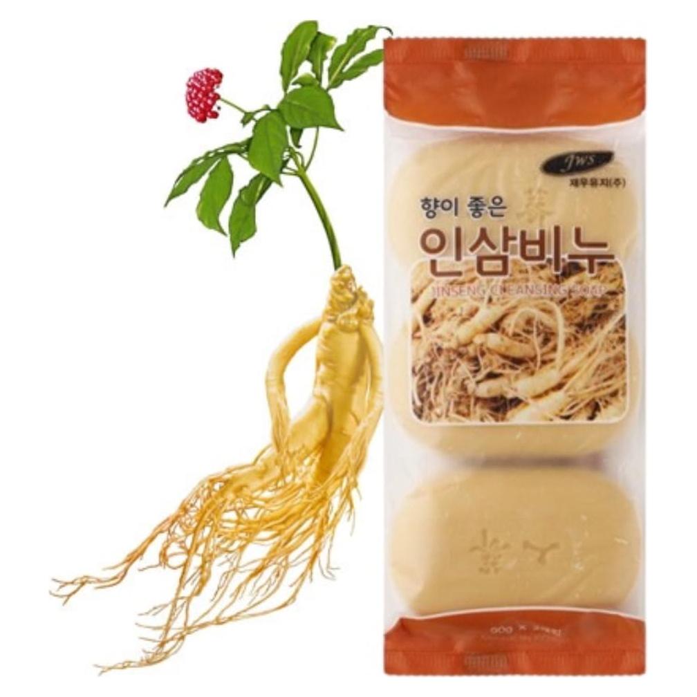 Jabón Corporal y Limpiador Facial Ginseng Rojo K.Korea 70g