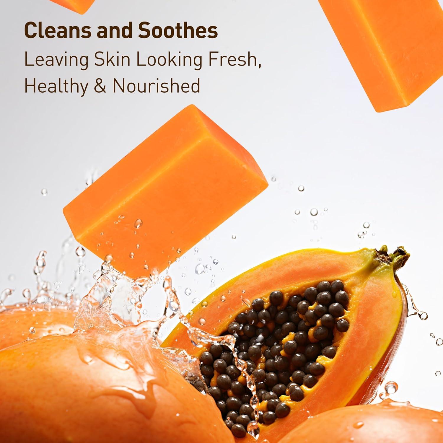 Jabón Natural de Papaya y Limón PALFICAB - 2 Barras 198g