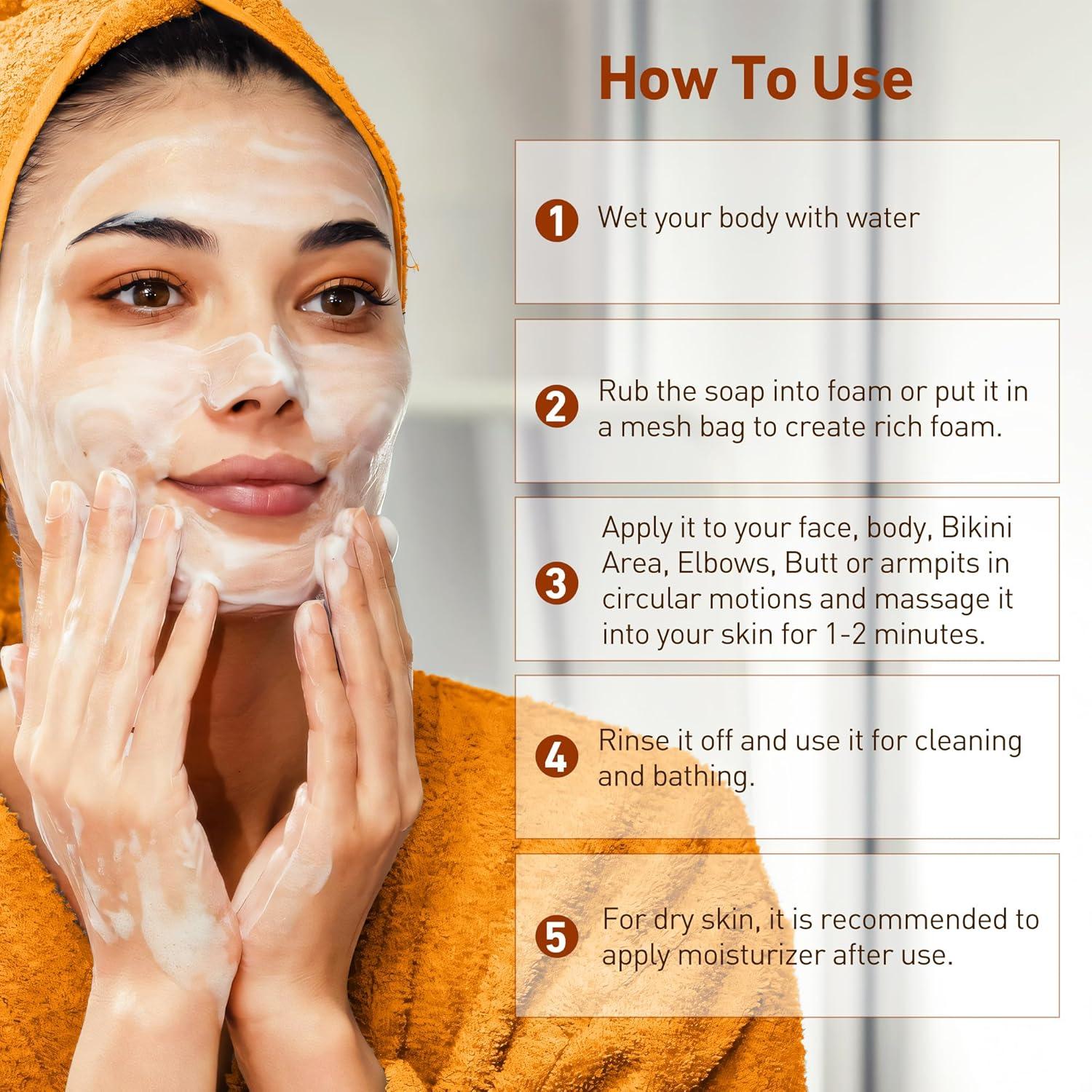 Jabón Natural de Papaya y Limón PALFICAB - 2 Barras 198g