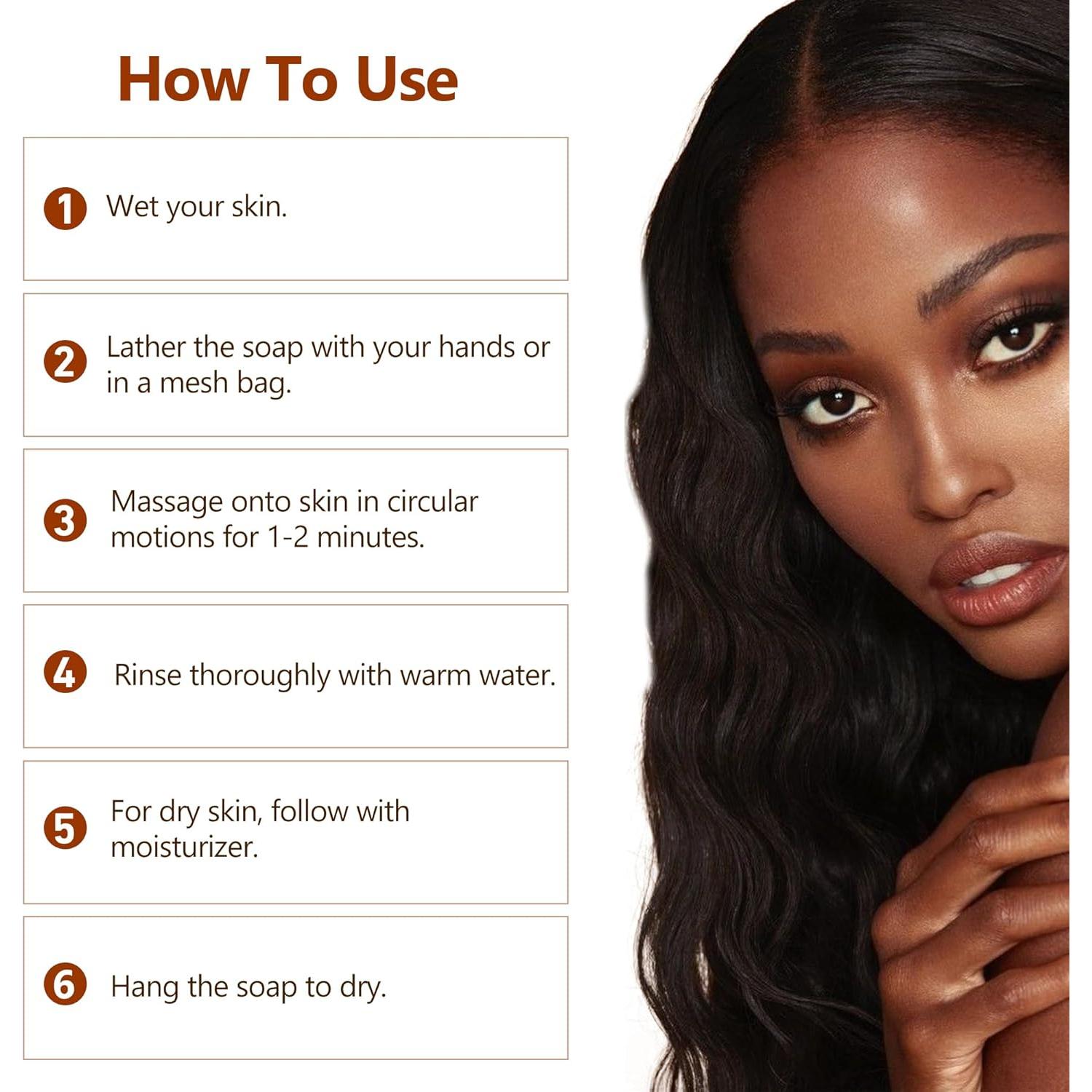 Jabón Natural de Papaya Palficab - Exfoliante Suave 3 Barras