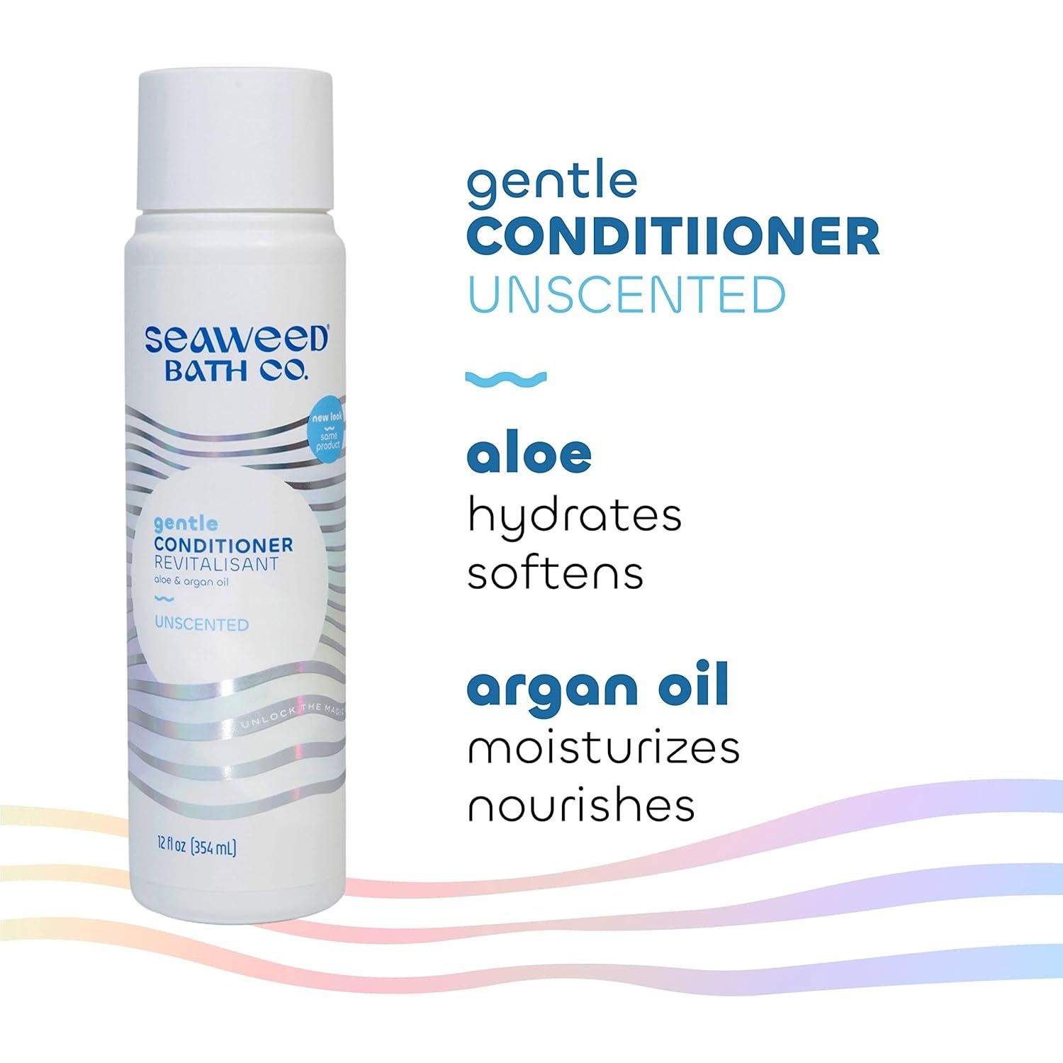 Acondicionador Suave Seaweed Bath Co. 340g Sin Fragancia