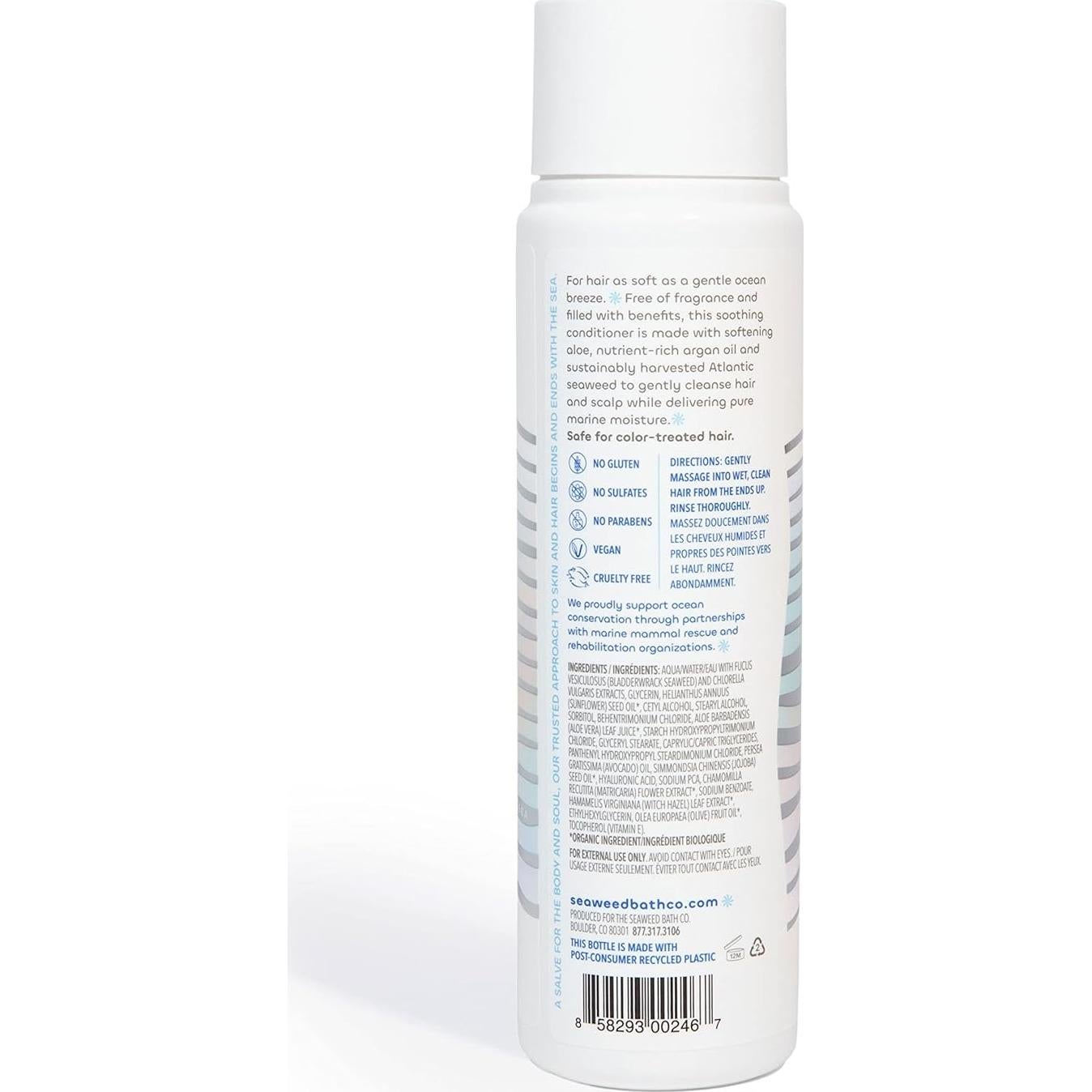 Acondicionador Suave Seaweed Bath Co. 340g Sin Fragancia