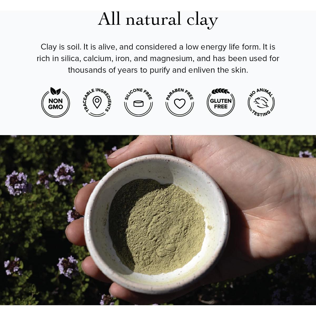 Máscara de Arcilla Verde Evanhealy 59g - Exfoliante y Purificante