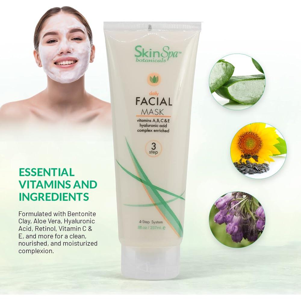 Mascarilla de Barro Facial Skin Spa 226.8 g - Detox y Limpieza