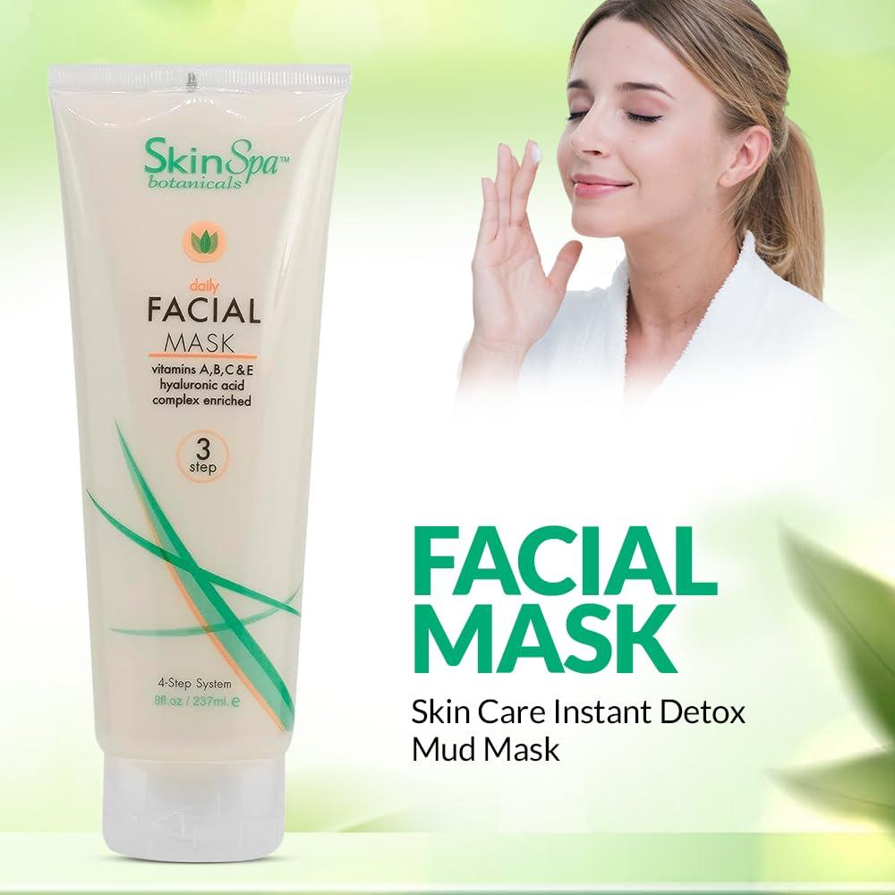 Mascarilla de Barro Facial Skin Spa 226.8 g - Detox y Limpieza